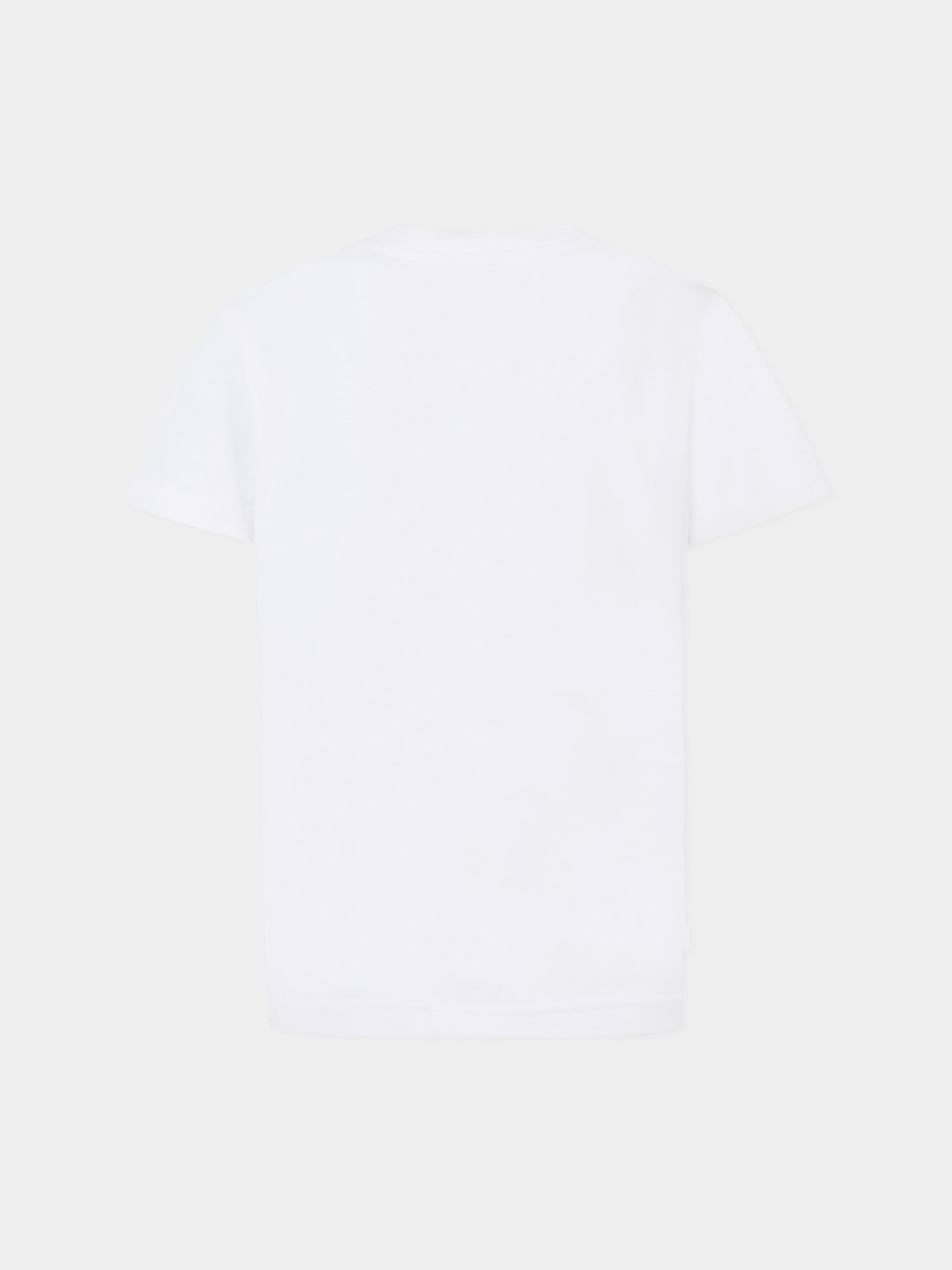 T-shirt bianca per bambino con patch,Levi's Kids,9EM281 W1T