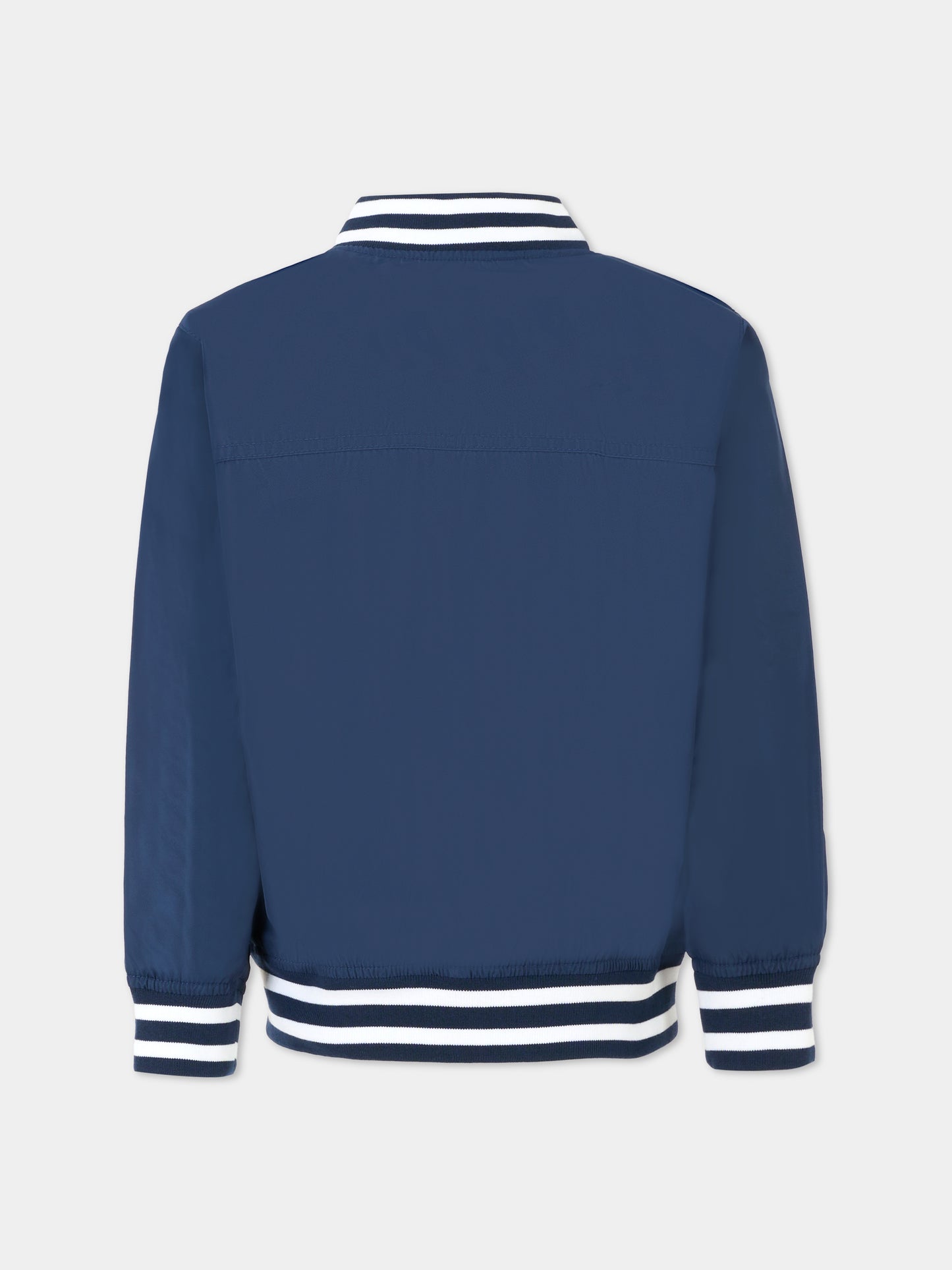 Bomber blu per bambino con logo,Levi's Kids,9EM726 C8D