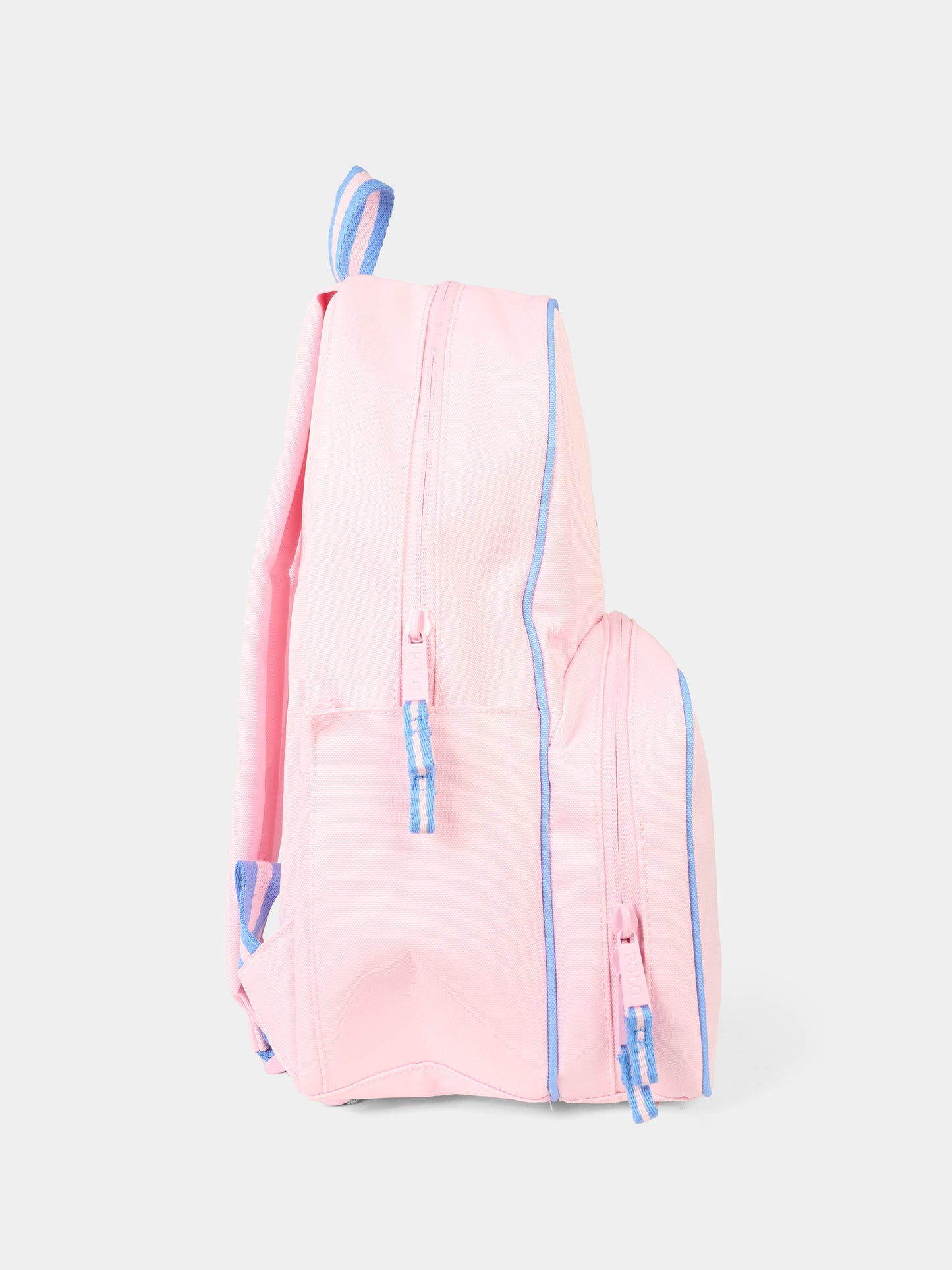 Zaino rosa per bambina con cavallino,Ralph Lauren Kids,9AR077 ADG