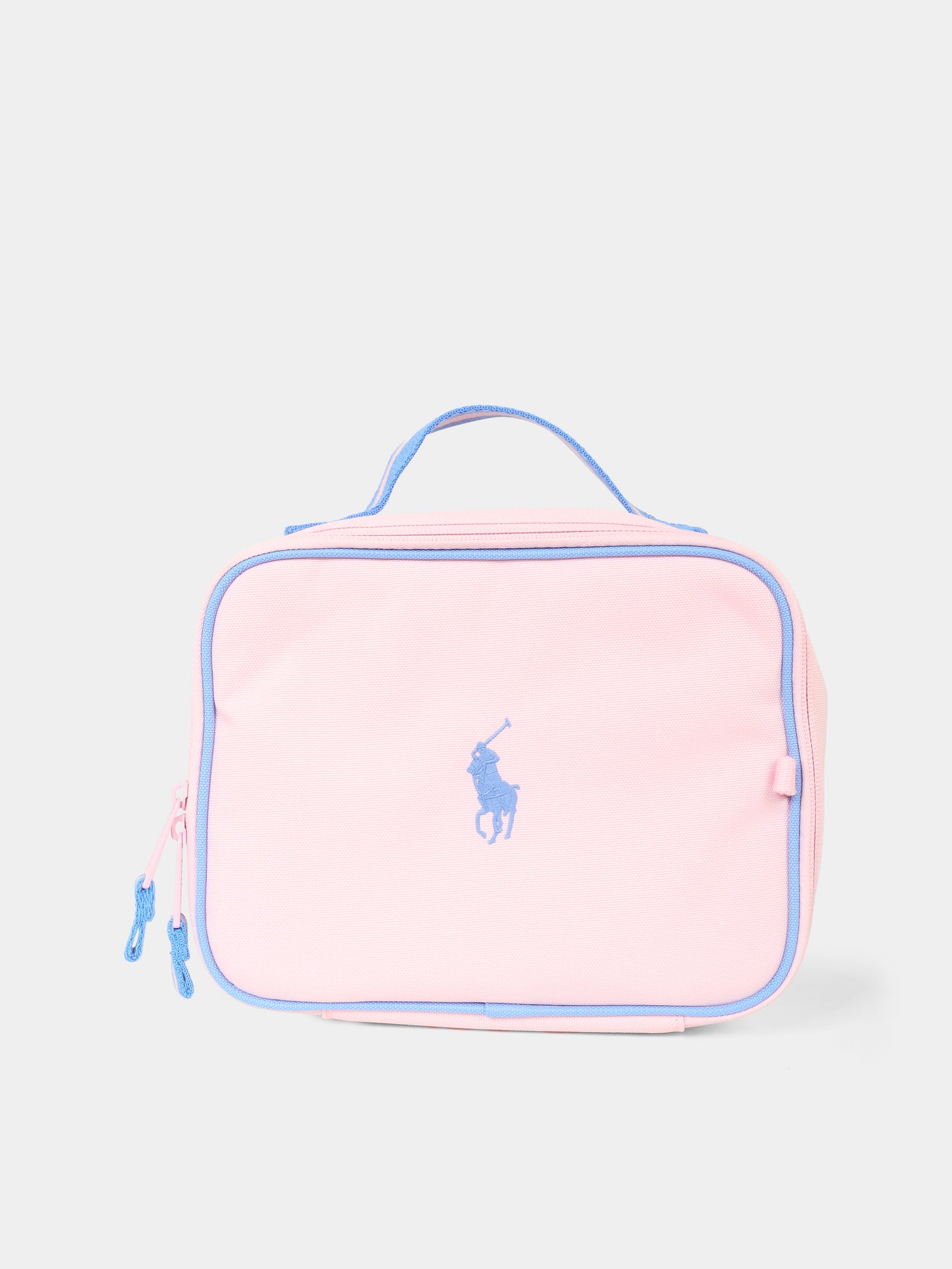 Zaino rosa per bambina con cavallino,Ralph Lauren Kids,9AR077 ADG