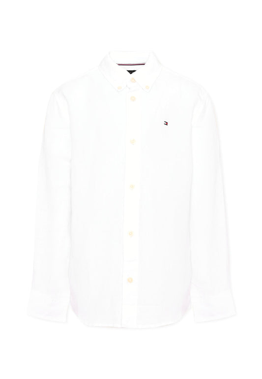 White shirt for boy with flag
