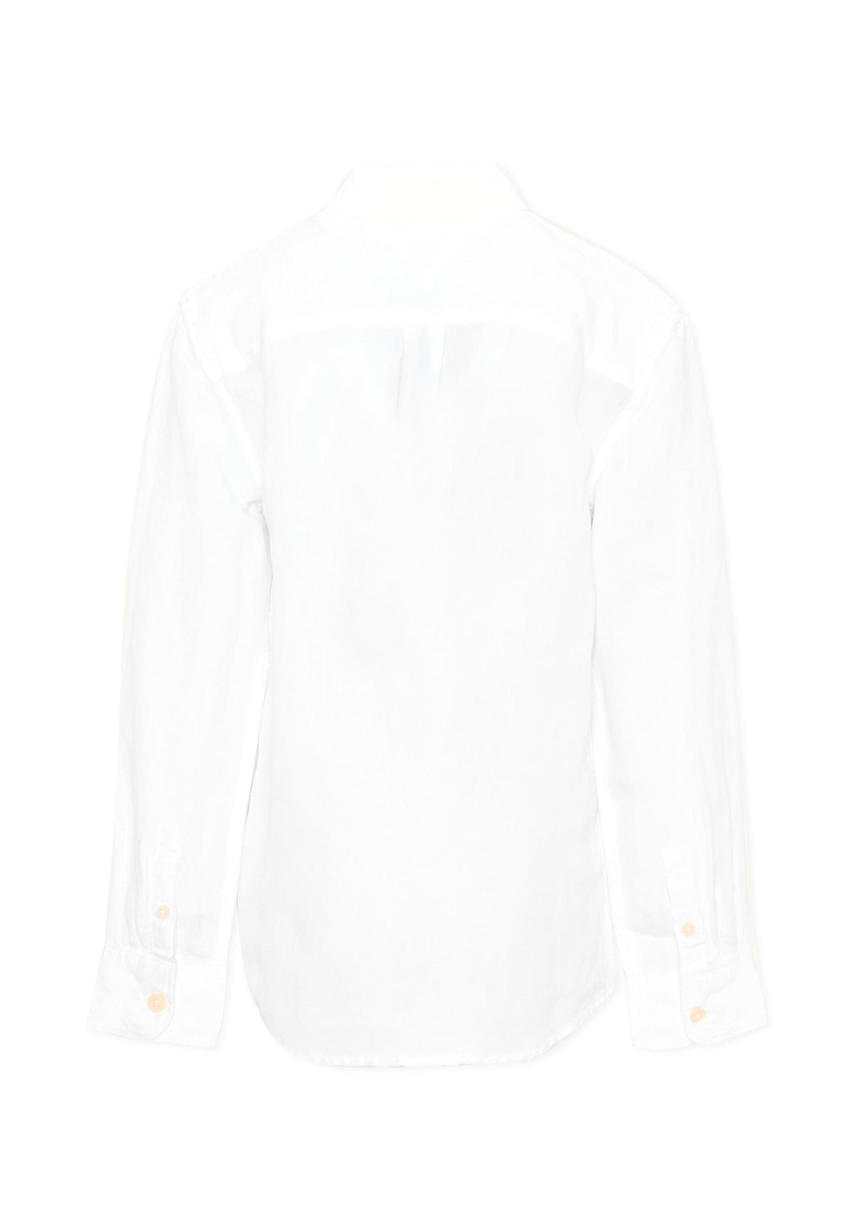 White shirt for boy with flag