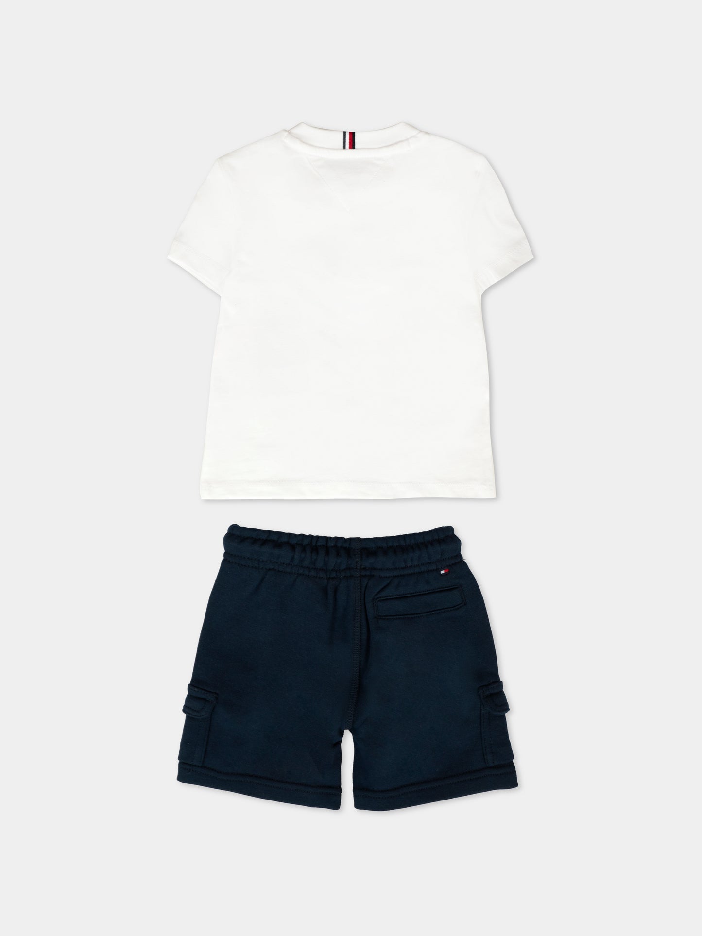 Completo multicolor per neonato con logo,Tommy Hilfiger Junior,KB0KB09661 YBR