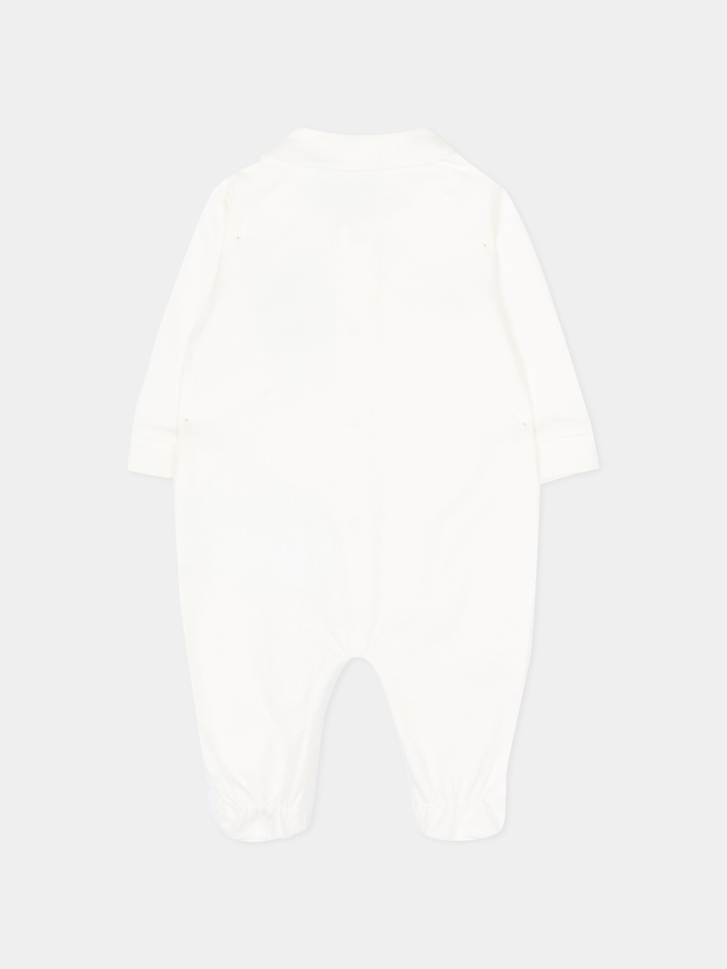 Tutina avorio per neonati con Teddy Bear,Moschino Kids,MUT04S LCA19 10063