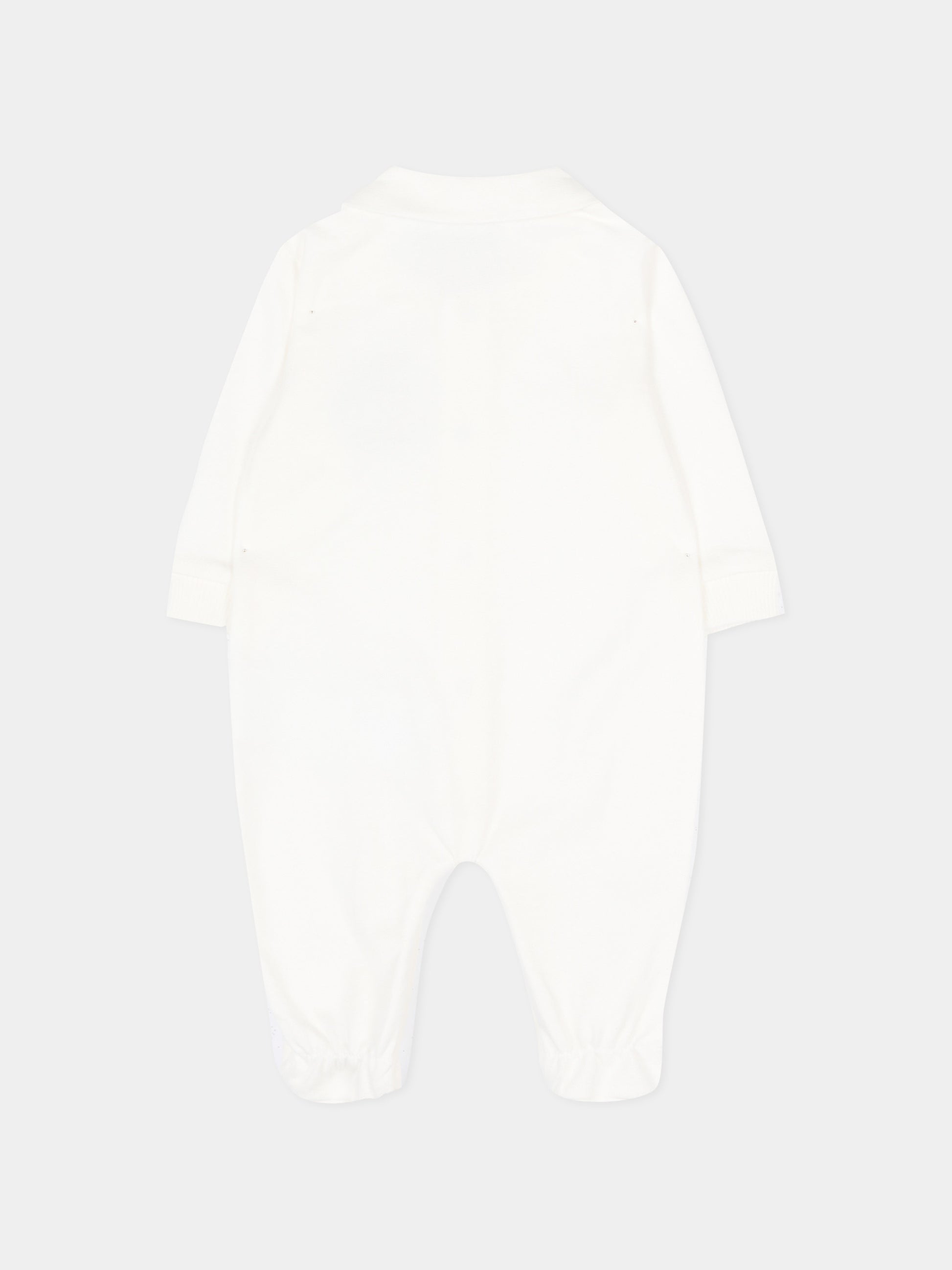 Tutina avorio per neonati con Teddy Bear,Moschino Kids,MUT04S LCA19 10063