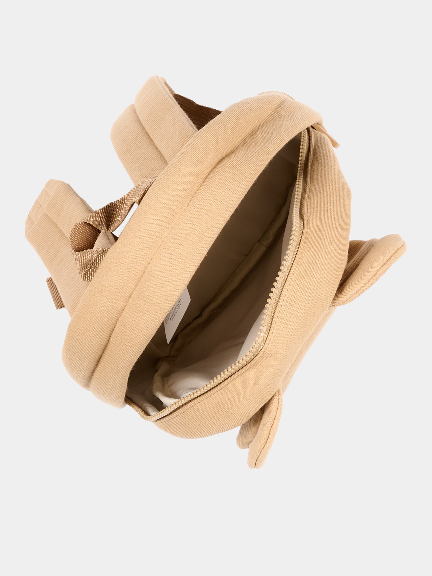 Zaino beige per neonati con Teddy Bear,Moschino Kids,MUX05Q LCA26 20351