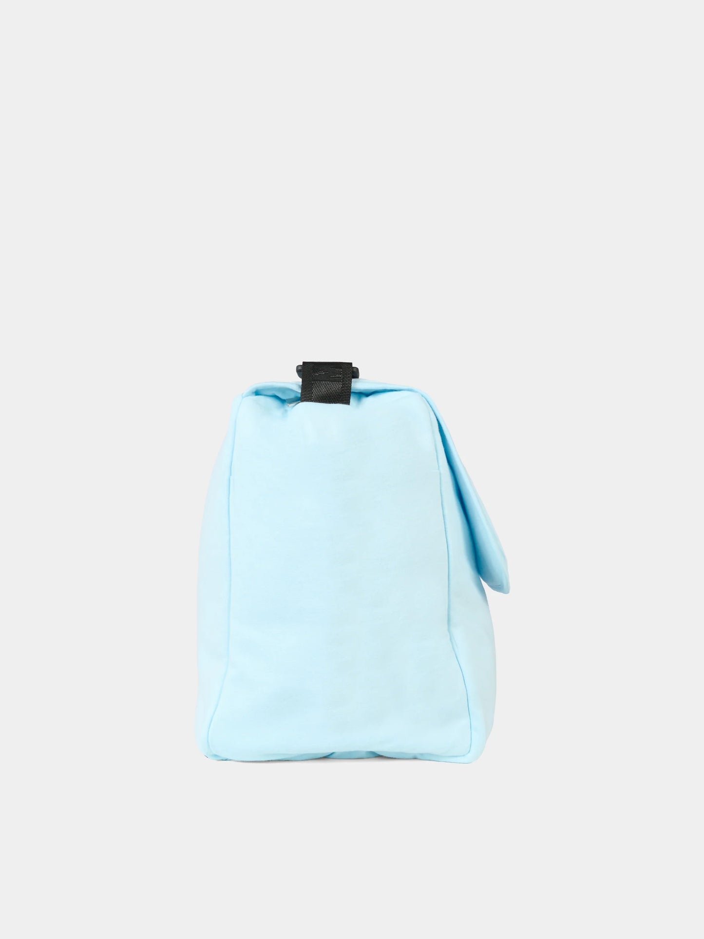 Borsa mamma celeste per neonato con Teddy Bear e logo,Moschino Kids,MUX05V LCA19 40304