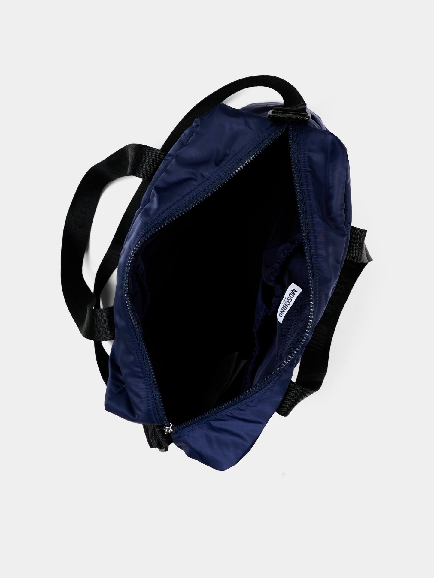 Borsa mamma blu per neonati con Teddy Bear,Moschino Kids,MUX05W L3A89 40016