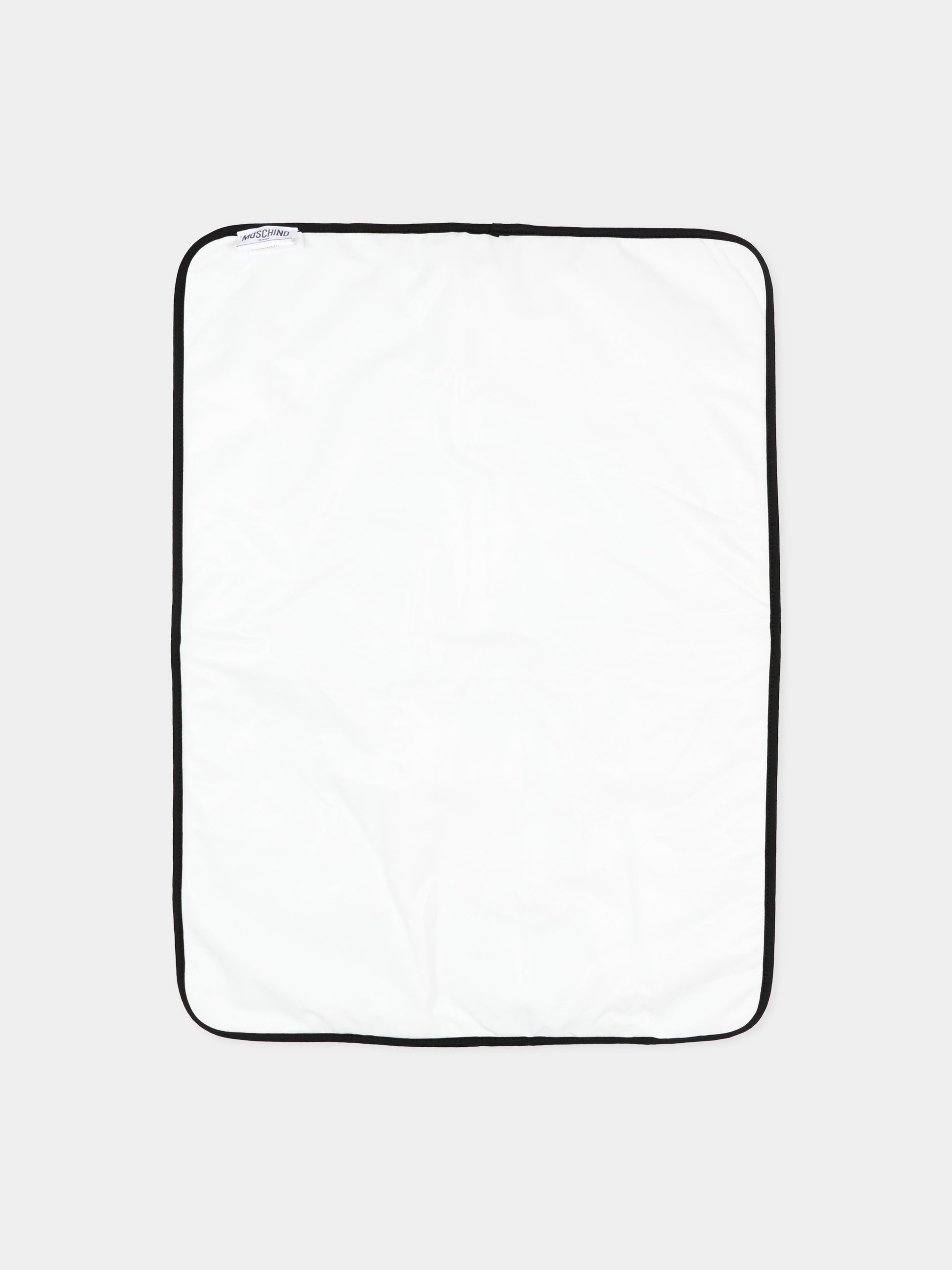 Borsa mamma nera per neonati con Teddy Bear,Moschino Kids,MUX05W L3A89 60100