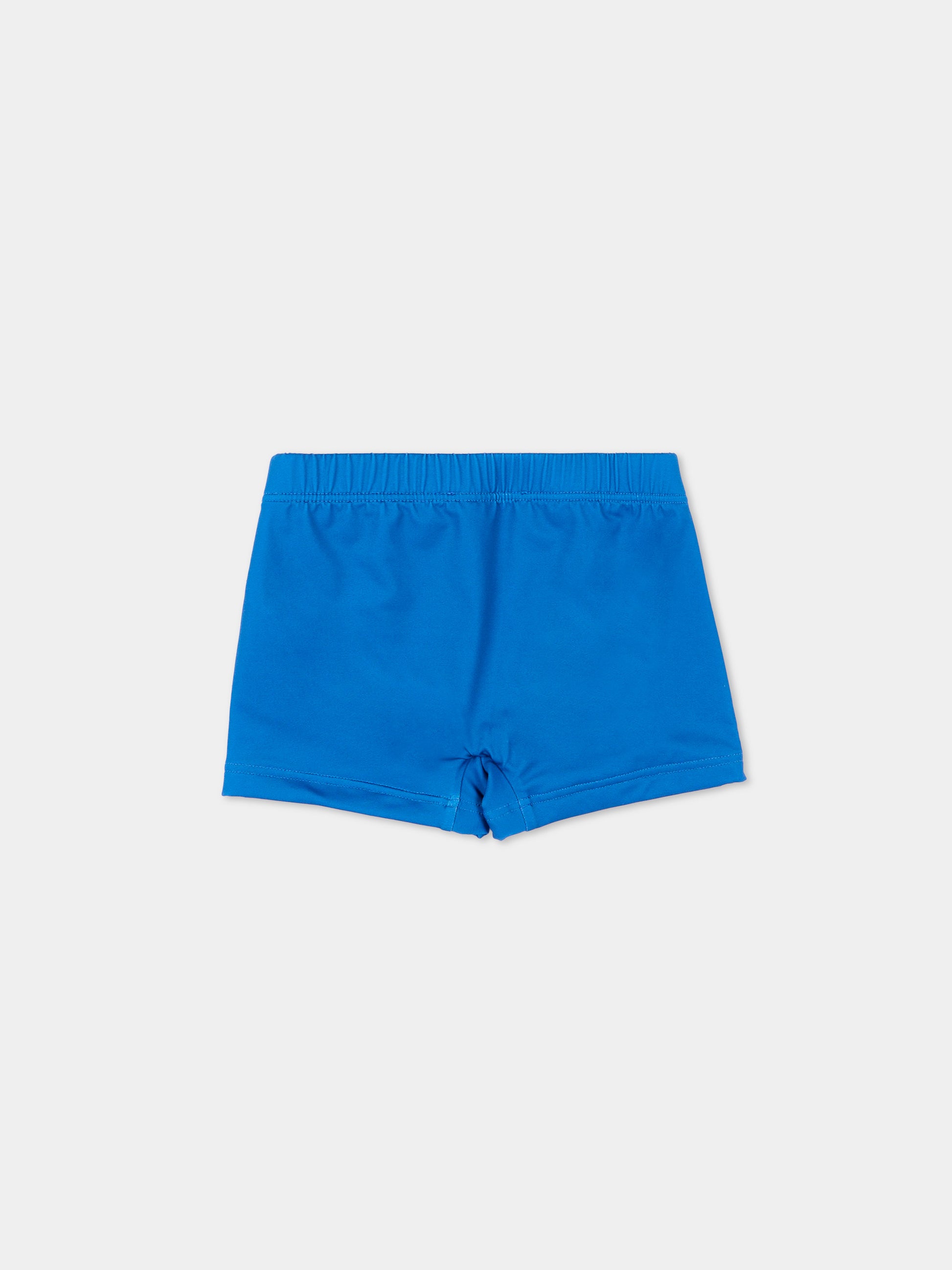 Boxer mare azzurro per neonato con teddy bear,Moschino Kids,MXL006 LKA11 40630