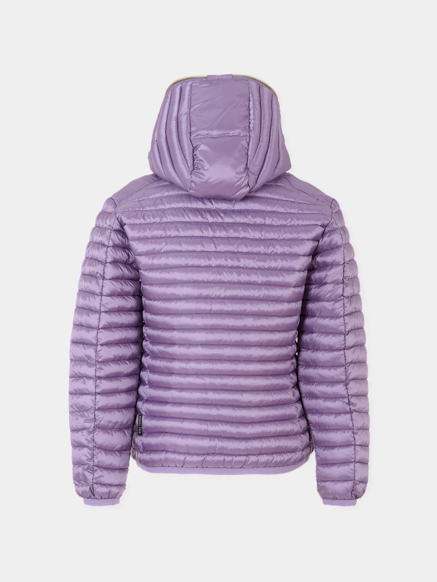 Piumino Rosy viola per bambina con logo,Save The Duck Kids,J32310G IRIS20 80042
