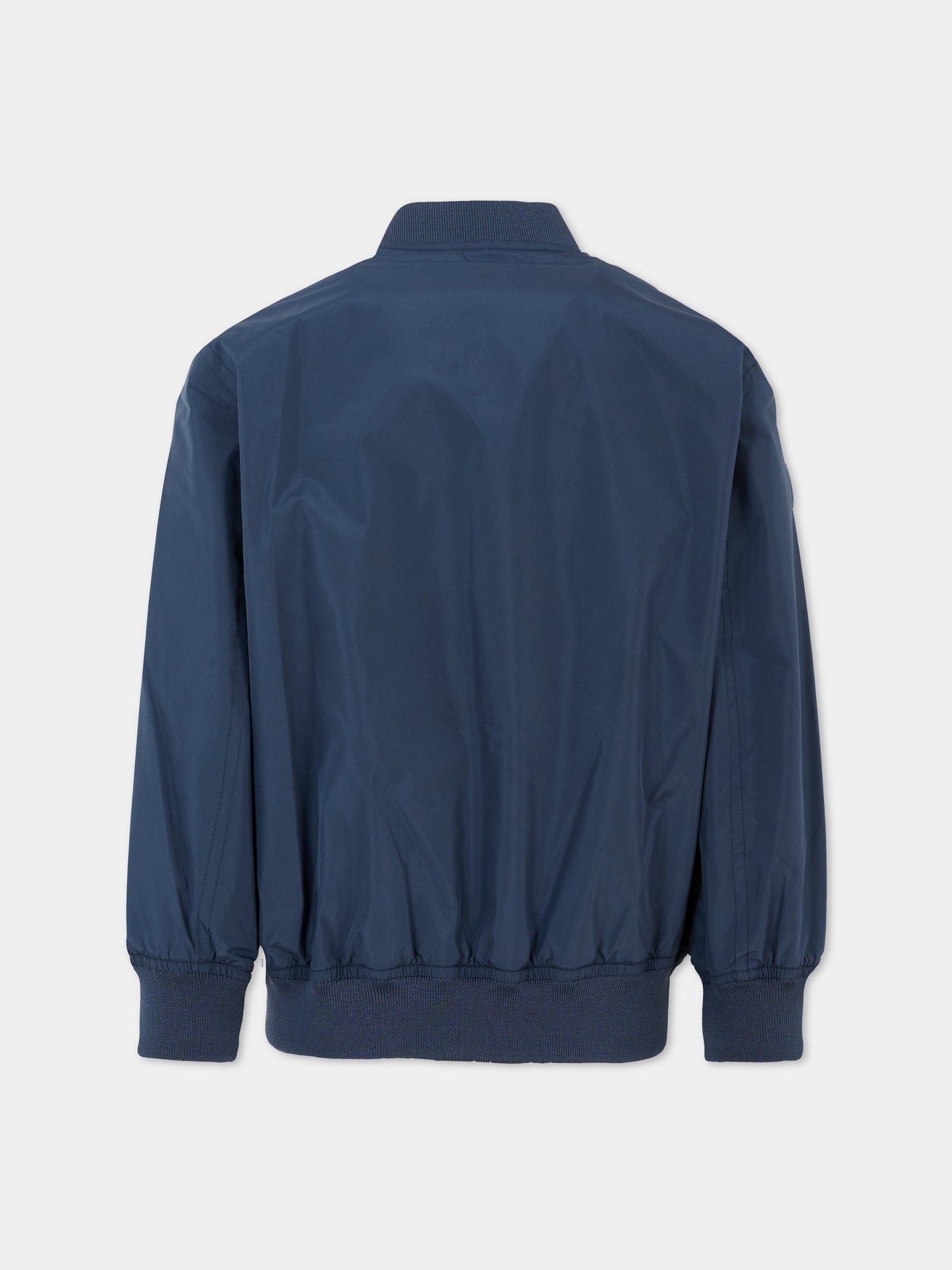 Giubbotto blu per bambino con logo,Save The Duck Kids,J31163X WIND20 90000