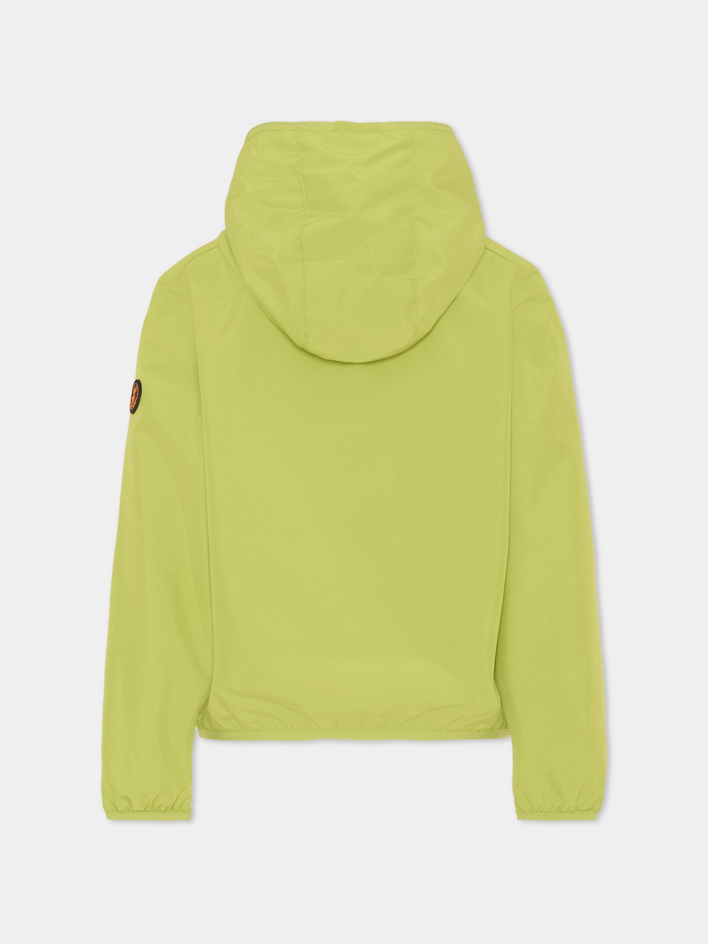 Giacca a vento Wind verde per bambini con logo,Save The Duck Kids,J30036X WIND22 50080