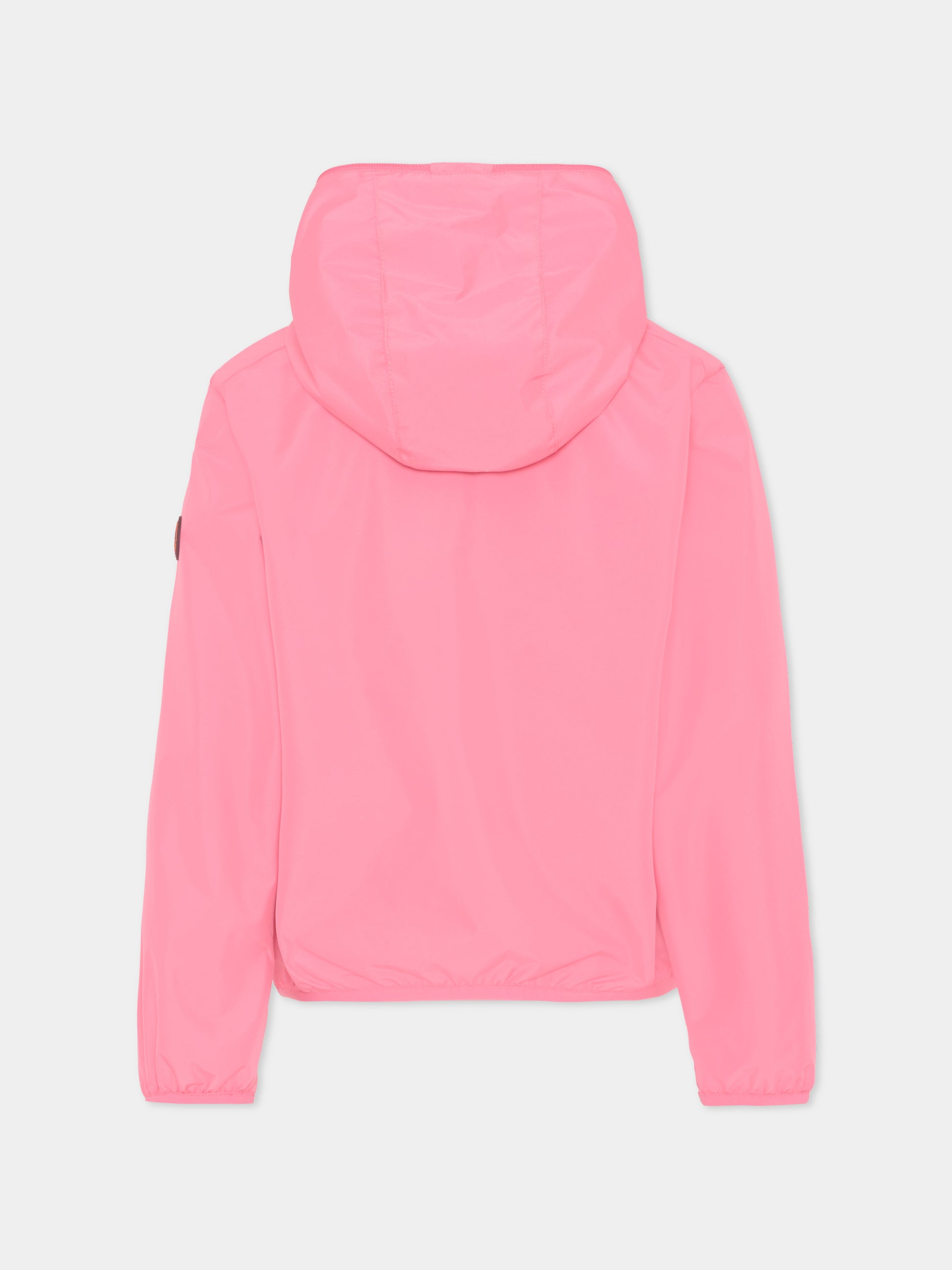 Giacca a vento Wind rosa per bambina,Save The Duck Kids,J30036X WIND22 80018