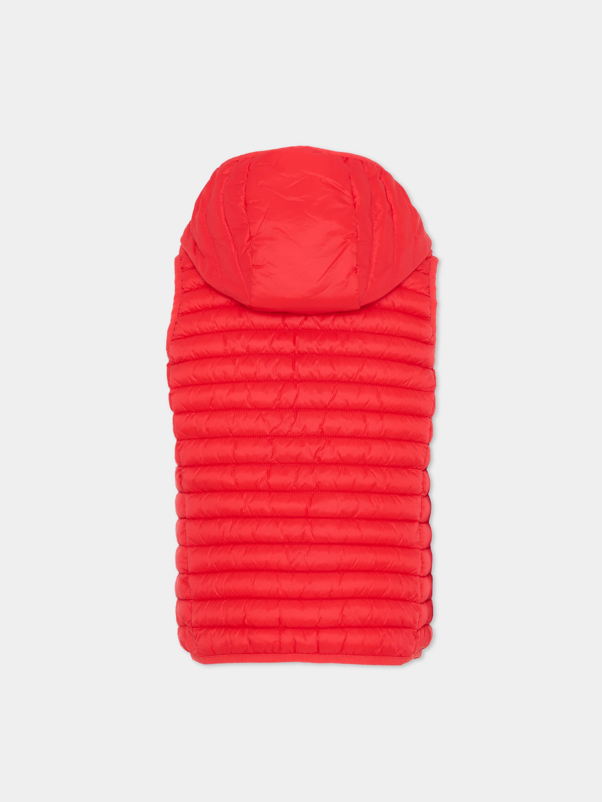 Gilet rosso Cupid per bambini,Save The Duck Kids,J80649X GIGA22 70020