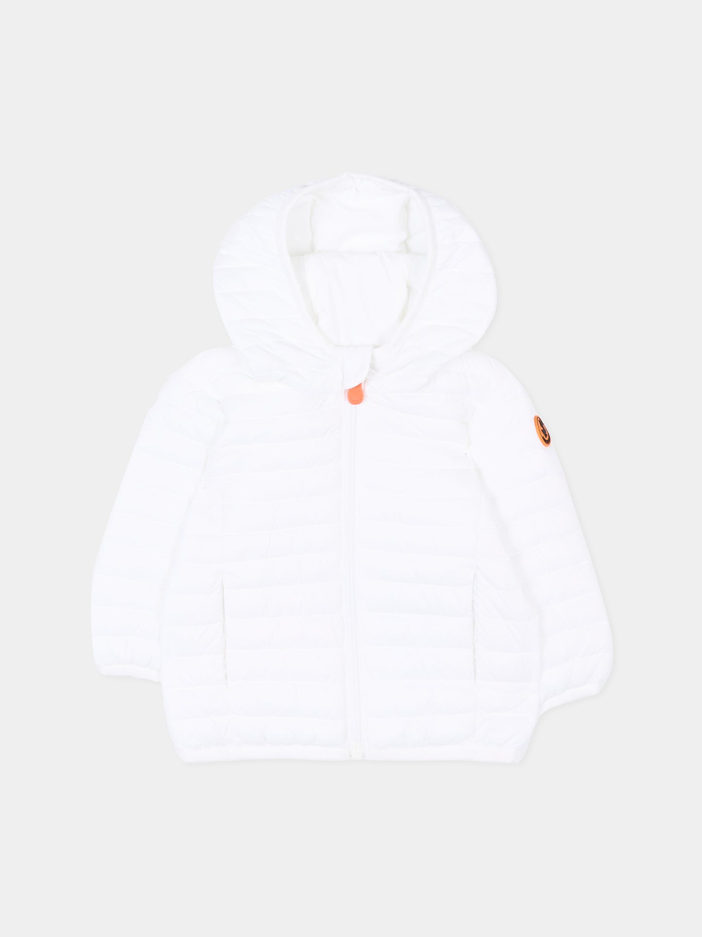 Piumino bianco Nene per neonati con logo,Save The Duck Kids,I30003X GIGA22 00000