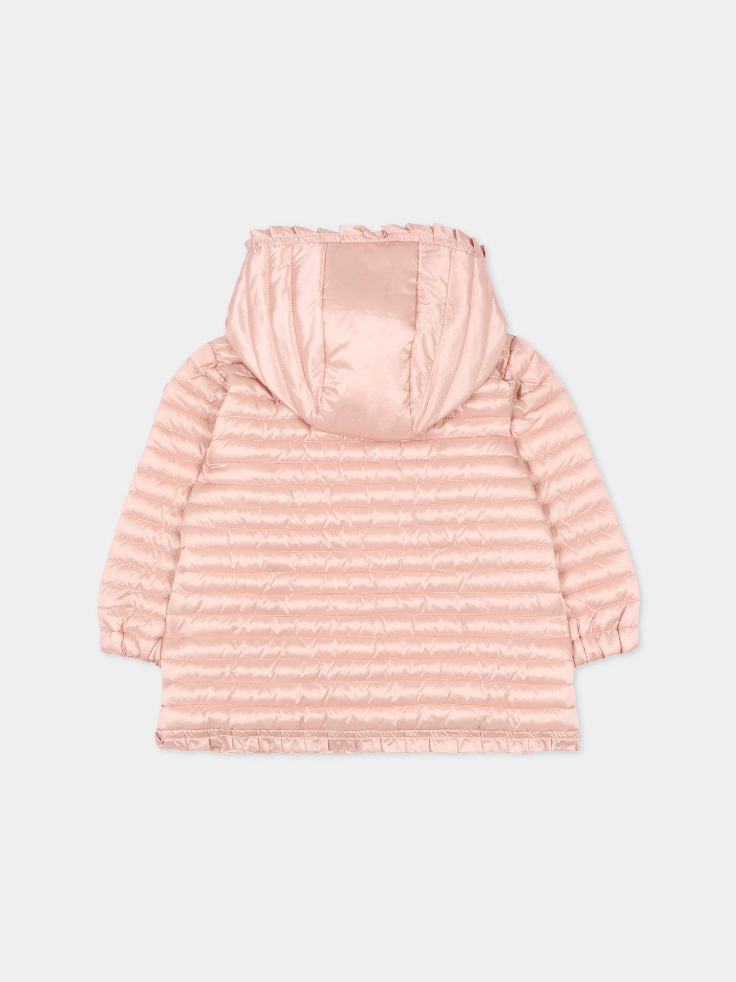 Piumino rosa Oli per neonata,Save The Duck Kids,I32771G IRIS22 80043