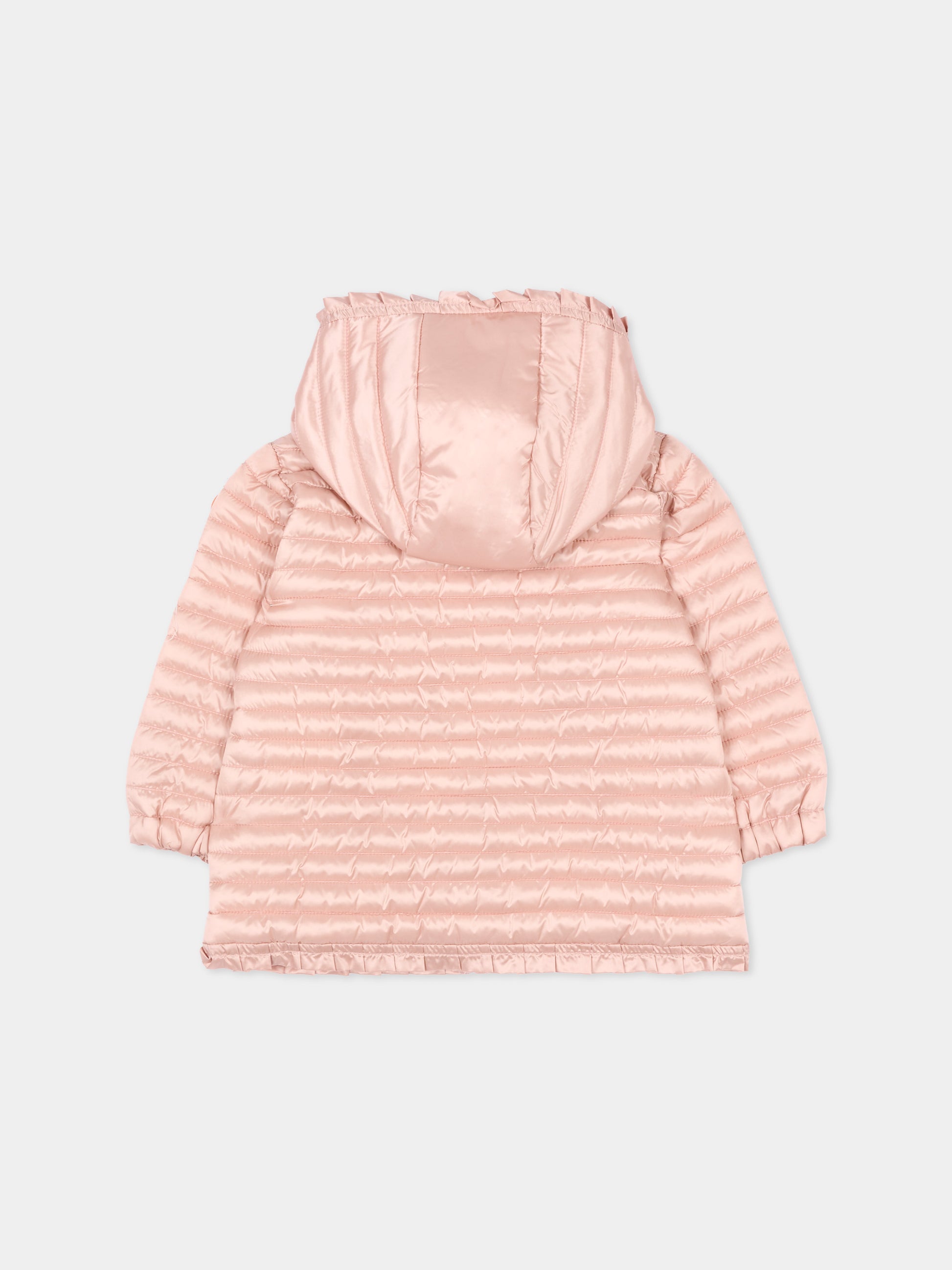 Piumino rosa Oli per neonata,Save The Duck Kids,I32771G IRIS22 80043