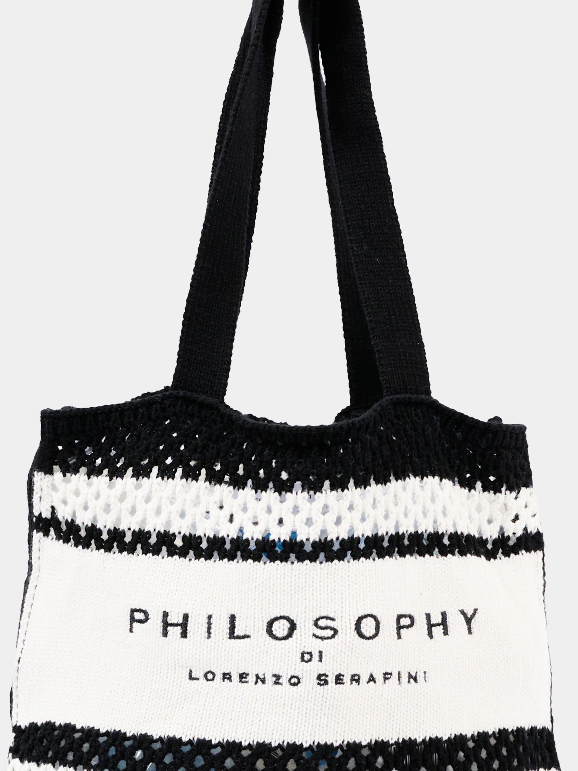 Cerchietto nero per bambina con logo,Philosophy,I9G008 - 7780 - 0050