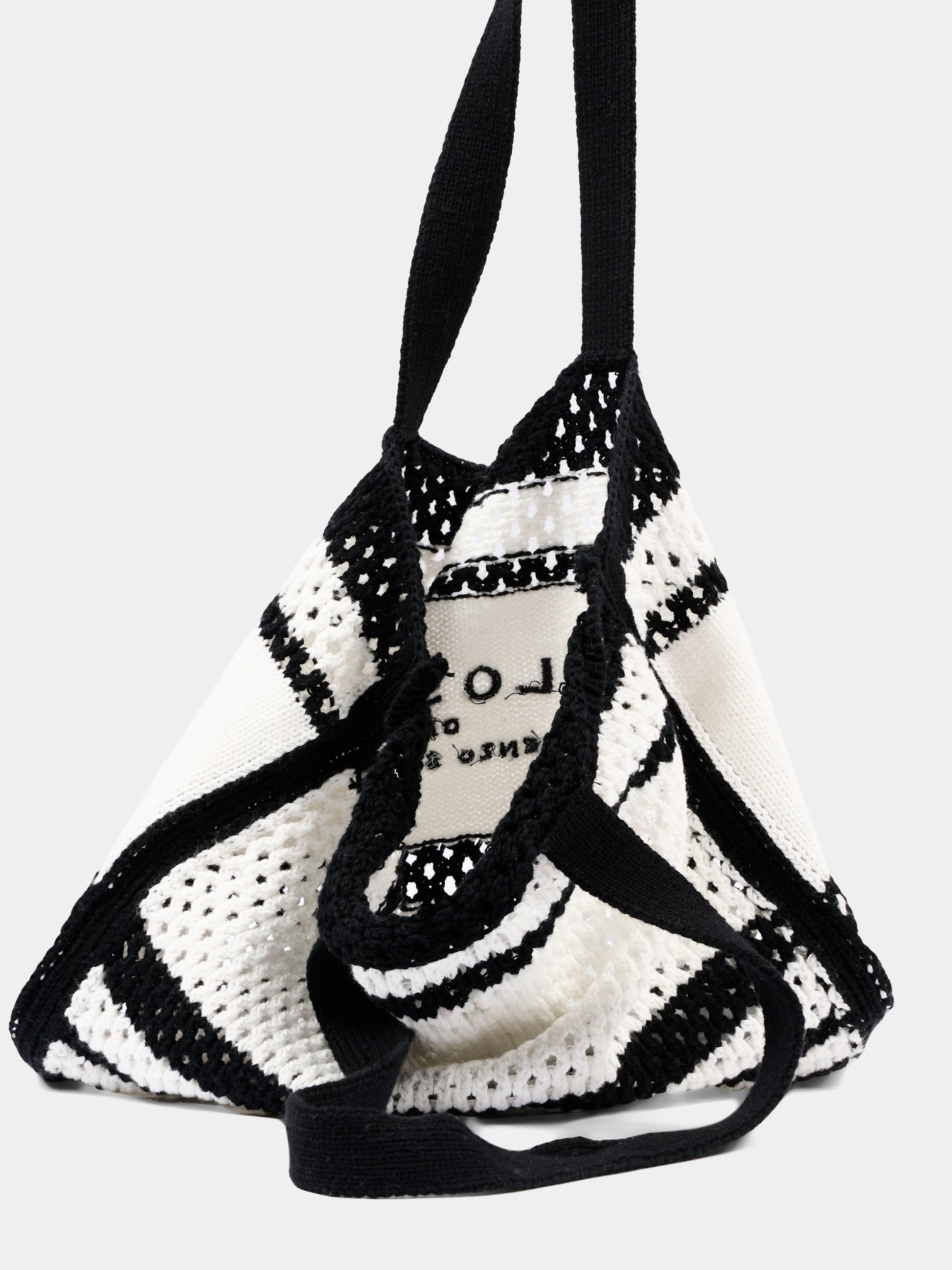 Borsa mare multicolor per bambina a righe,Philosophy,I9G002 - 7030 - 0150