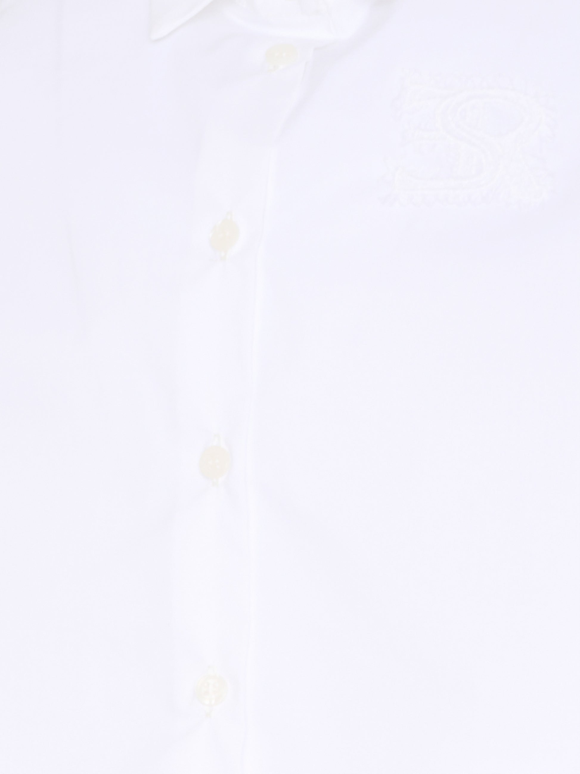 Camicia bianca per bambina con pizzo,Ermanno Scervino Junior,Z1G309 - 7116 - 0099