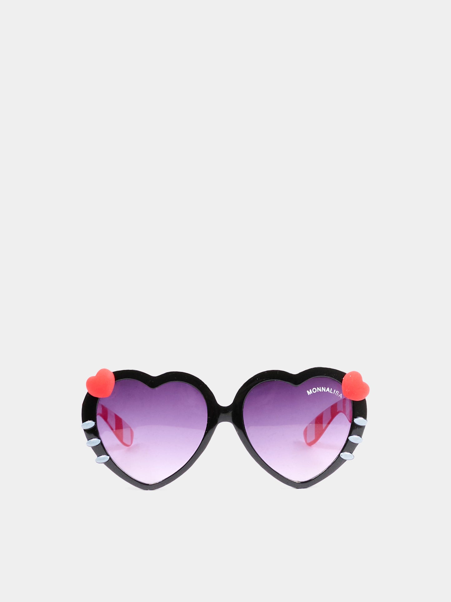Occhiali da sole multicolor per bambina a cuore,Monnalisa,19G021 - 7064 - 0084