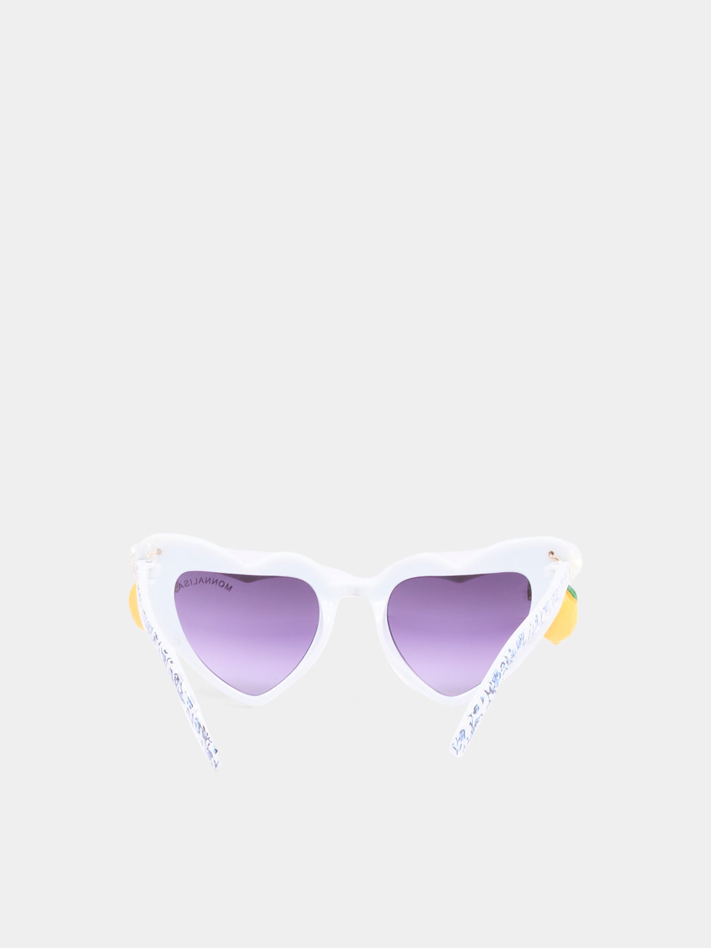 Occhiali da sole multicolor per bambina con limoni,Monnalisa,19G022 - 7072 - 1456