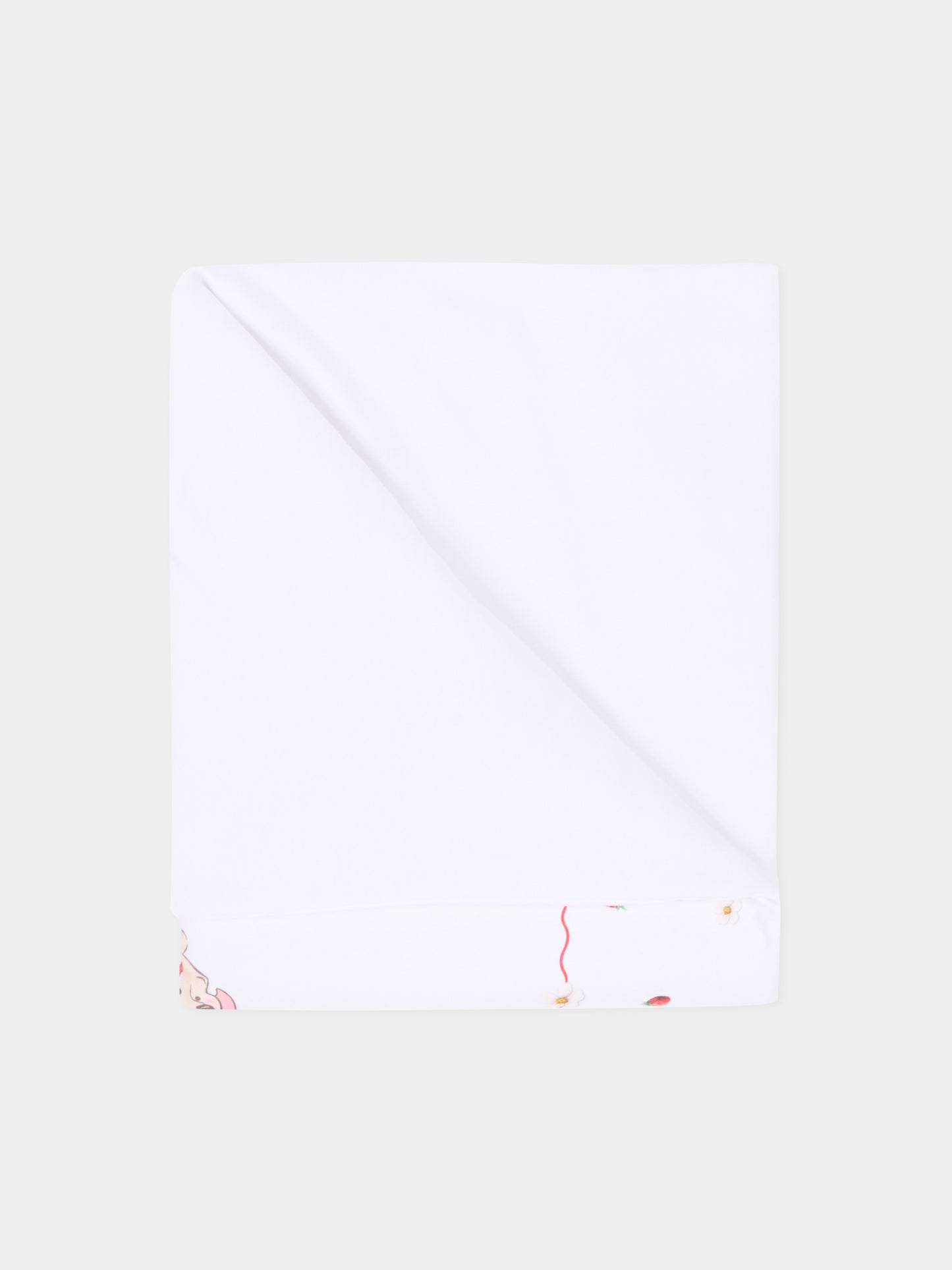 Coperta bianca per neonata con Winnie the Pooh,Monnalisa,35G012 - 7084 - 0099