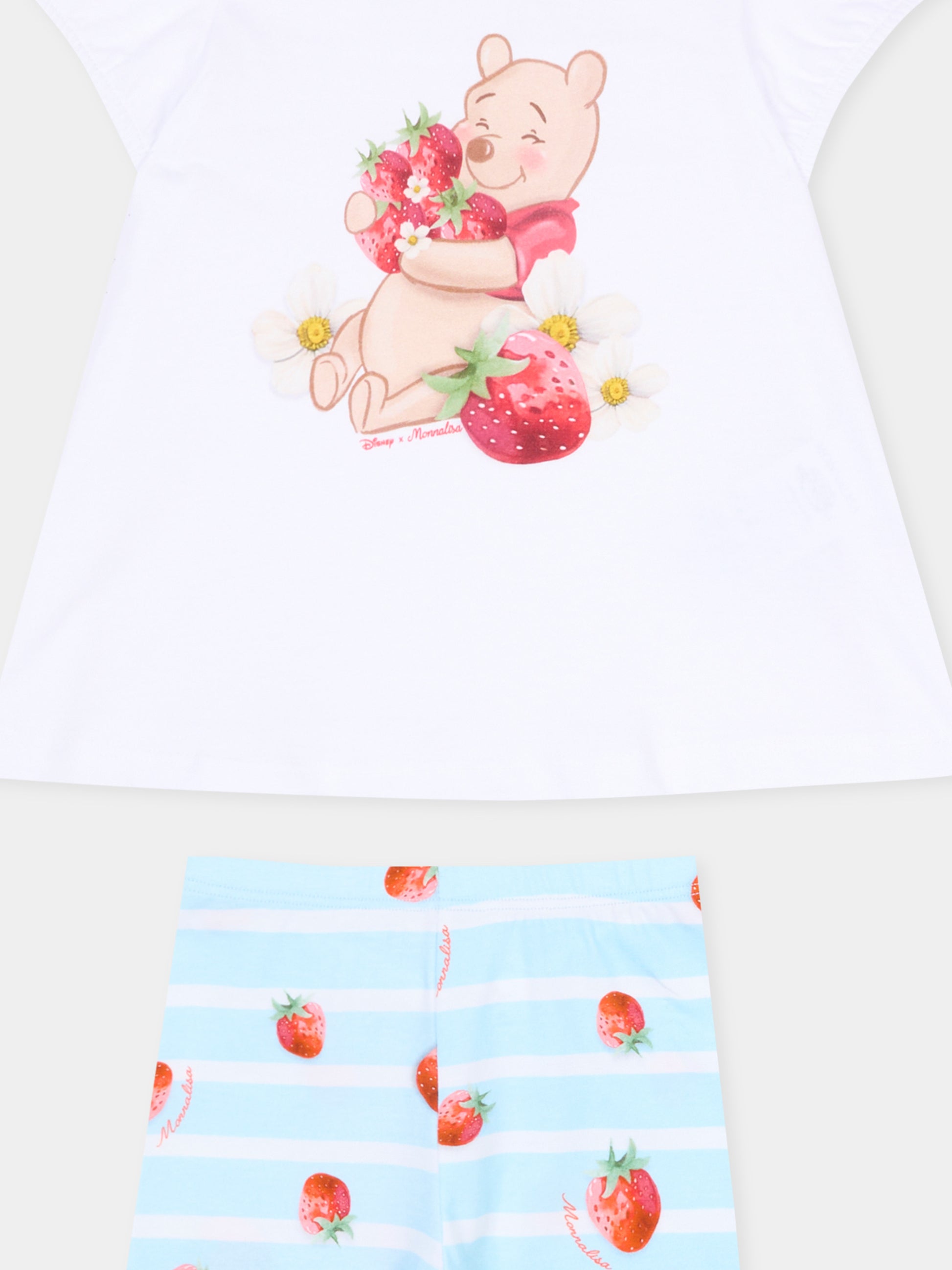 Completo sportivo multicolor per neonata con Winnie the Pooh,Monnalisa,31G504 - 7206 - 9952