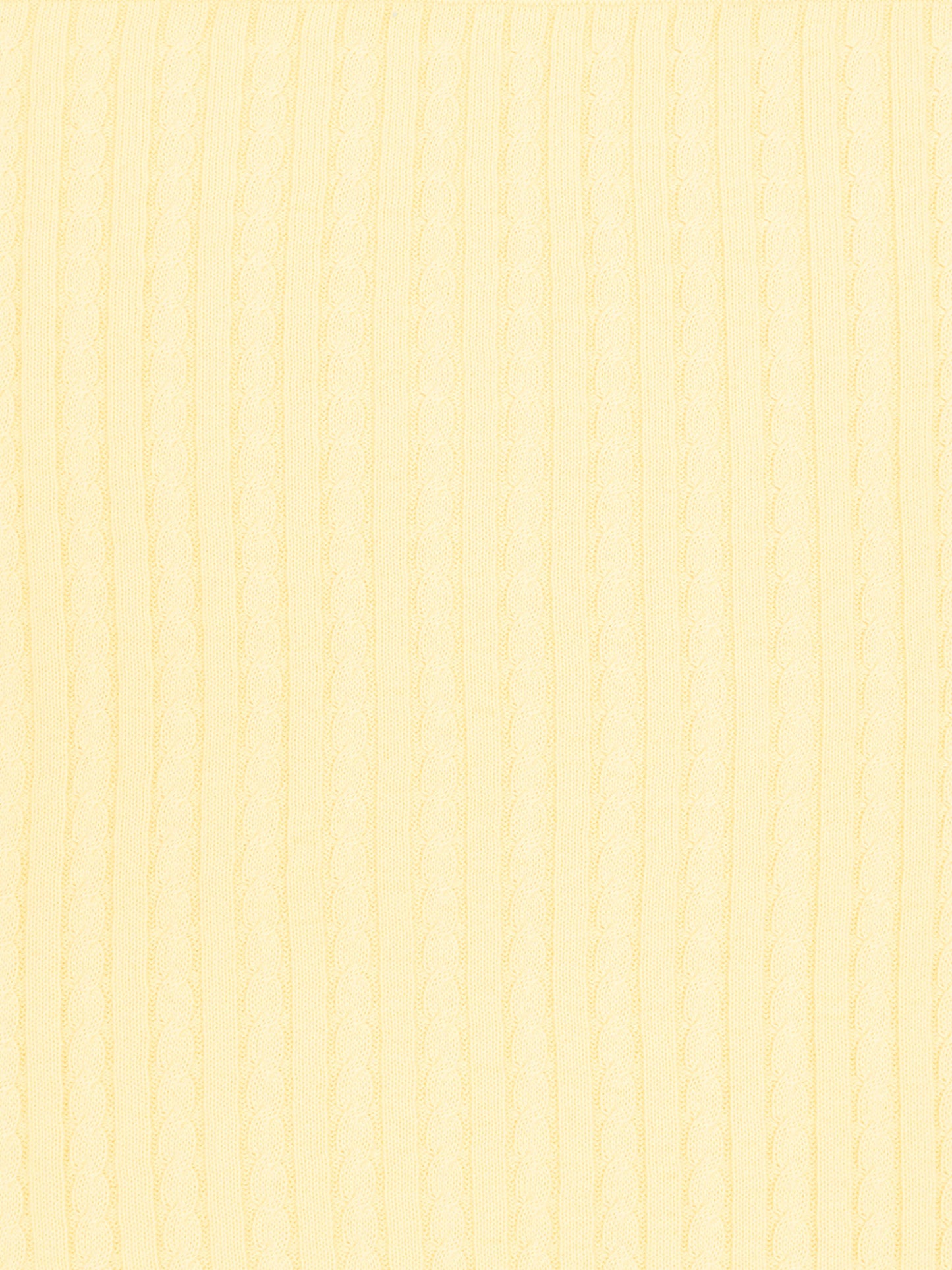 Coperta gialla a trecce per neonati,Little Bear,3107 GIALLO