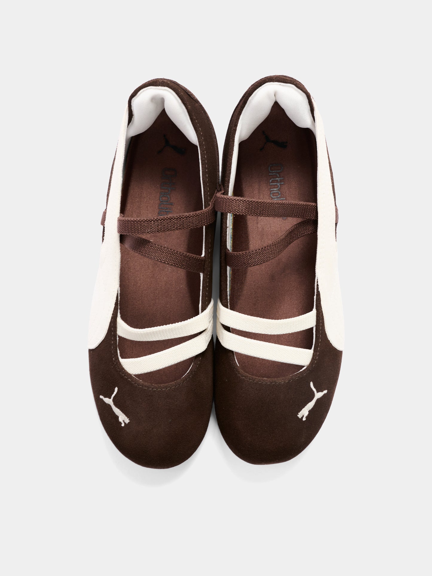 Ballerina marrone Speedcat Ballet SD per bambina,Puma,406132 04