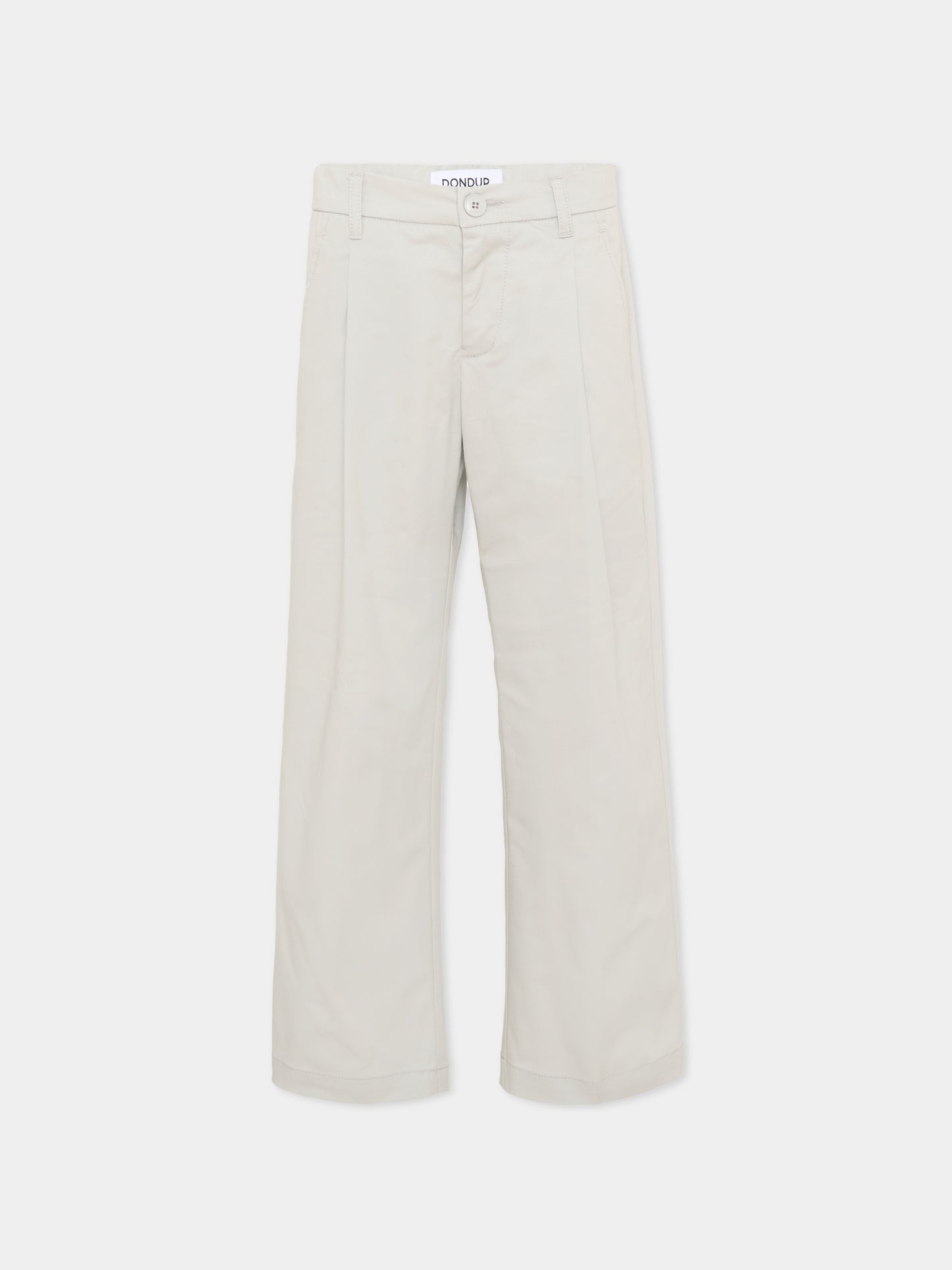 Pantaloni grigi eleganti per bambino,Dondup Kids,DMPA179 0 CE009 5001