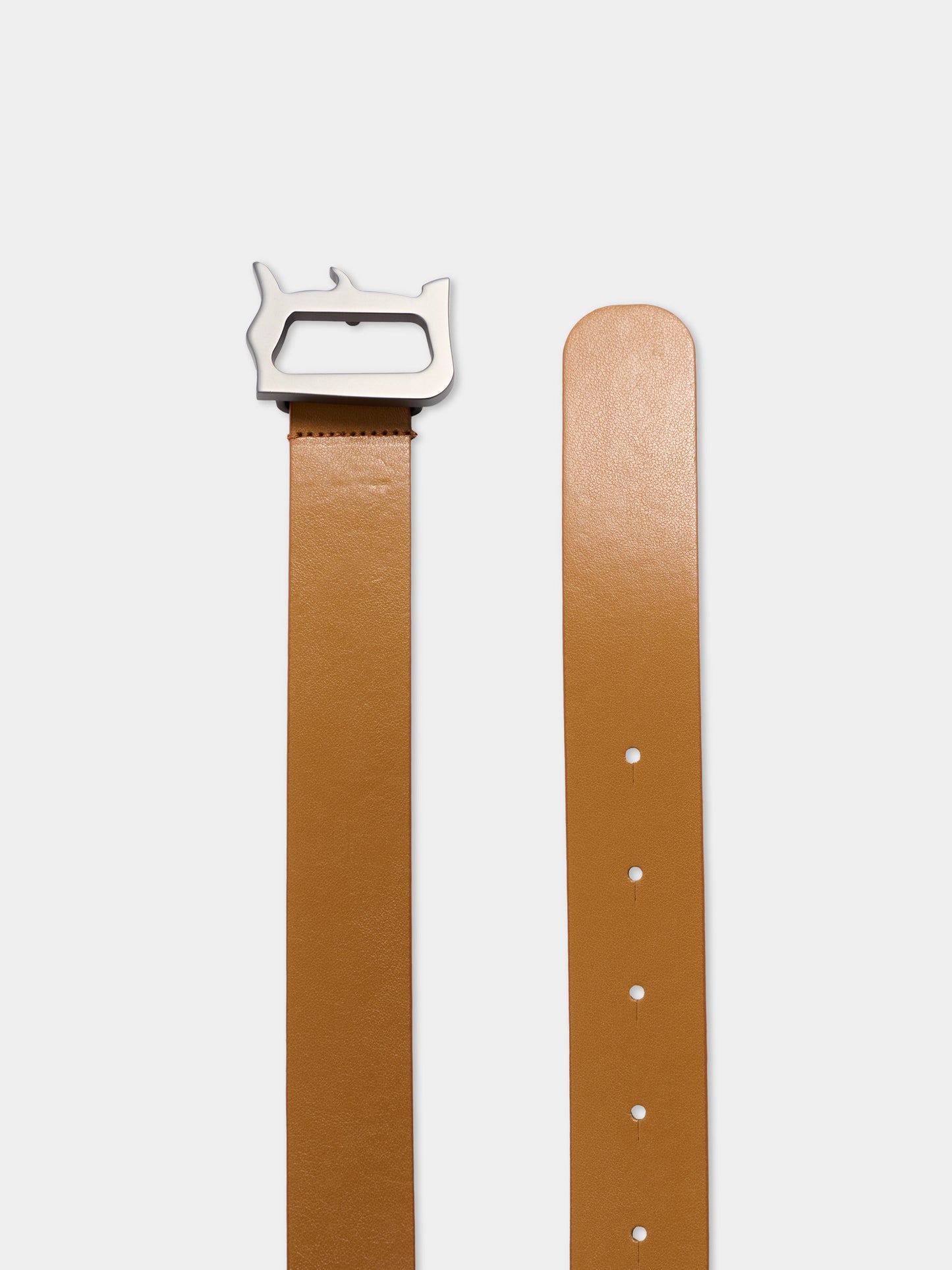 Cintura marrone per bambino con fibbia logo,Dondup Kids,DMAV002 C PE020 6006