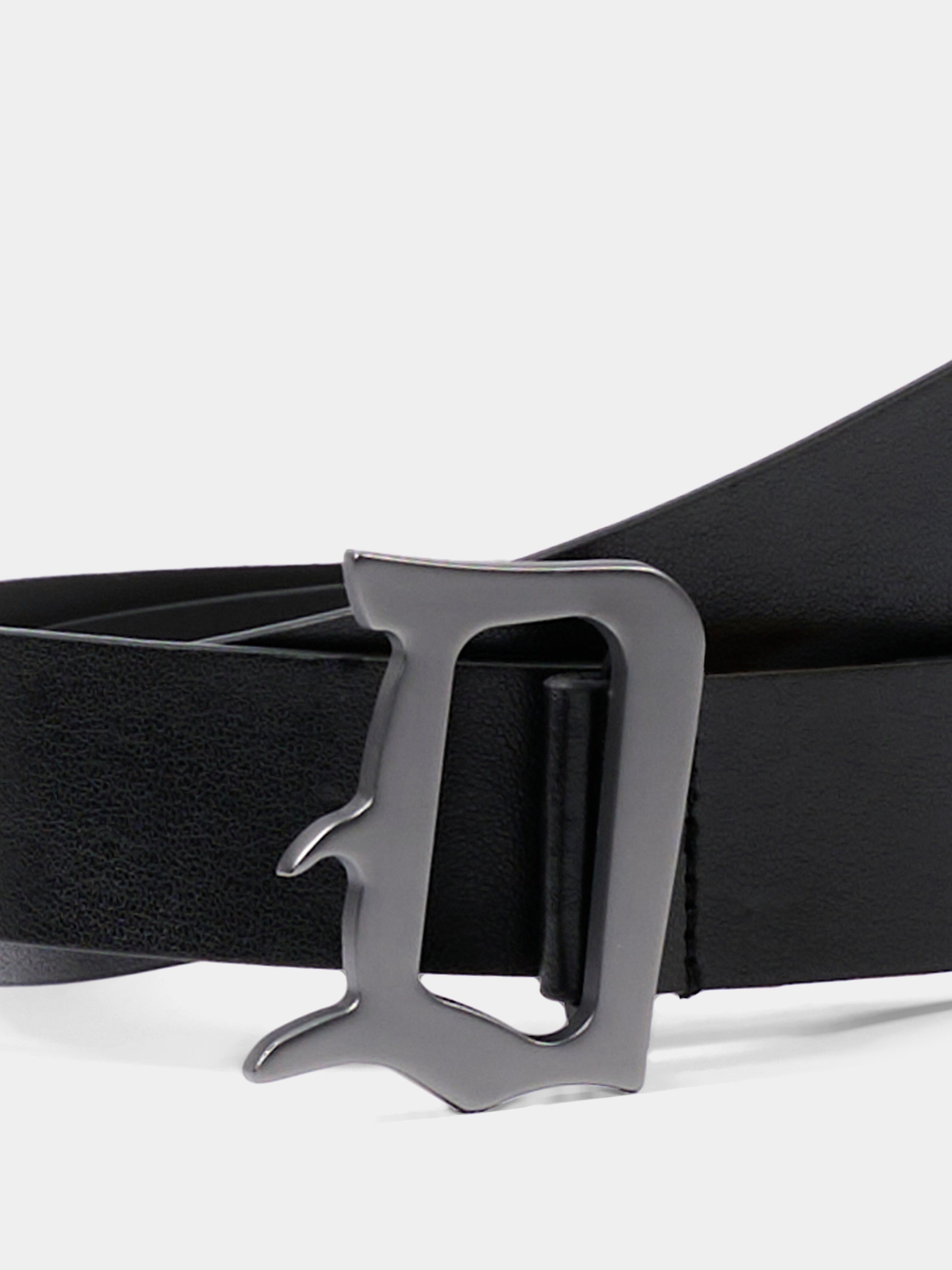 Cintura nero per bambino con logo,Dondup Kids,DMAV002 C PE020 N000