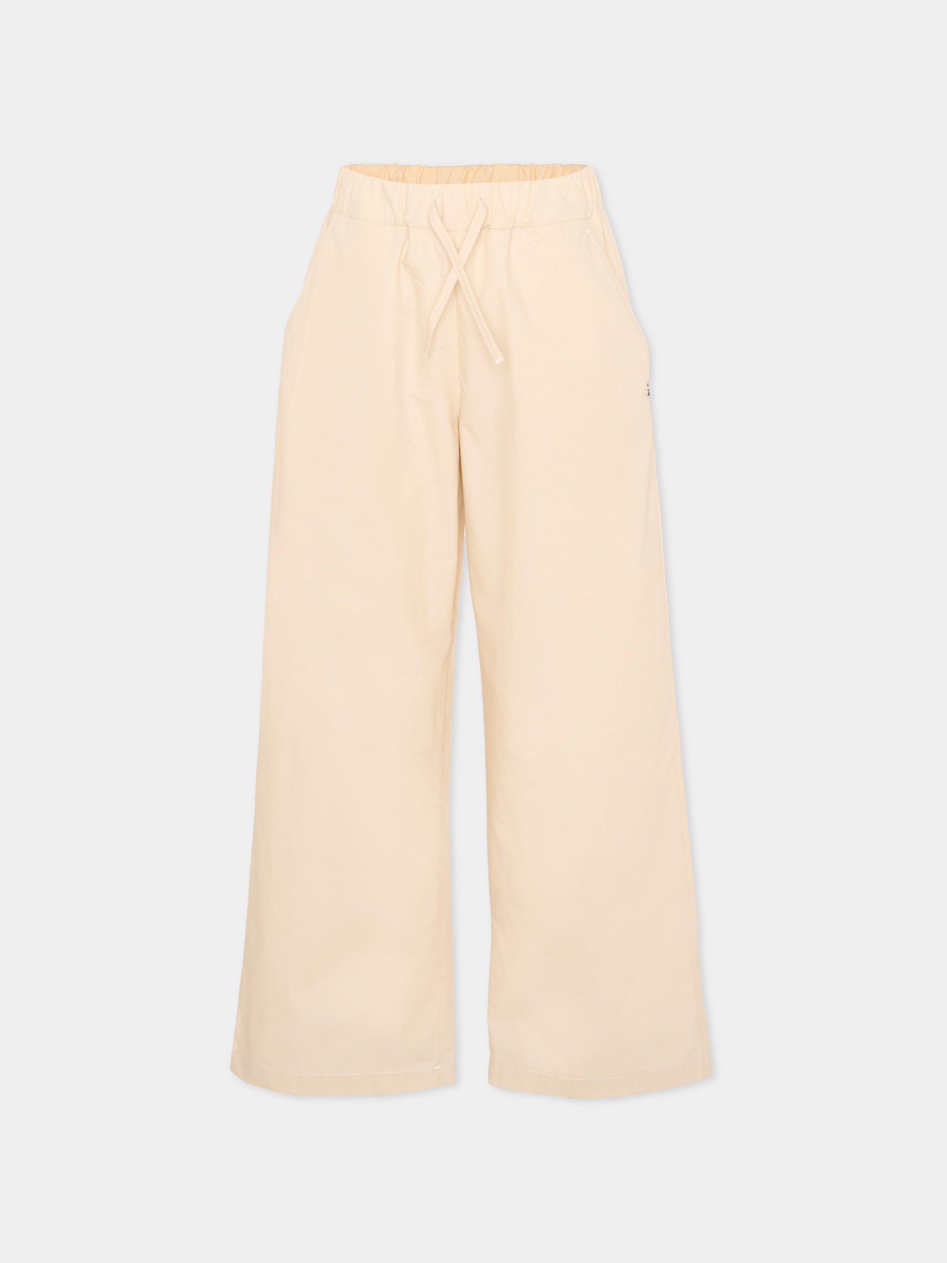 Pantaloni avorio per bambina,Dondup Kids,DMPA210 C CA032 0004