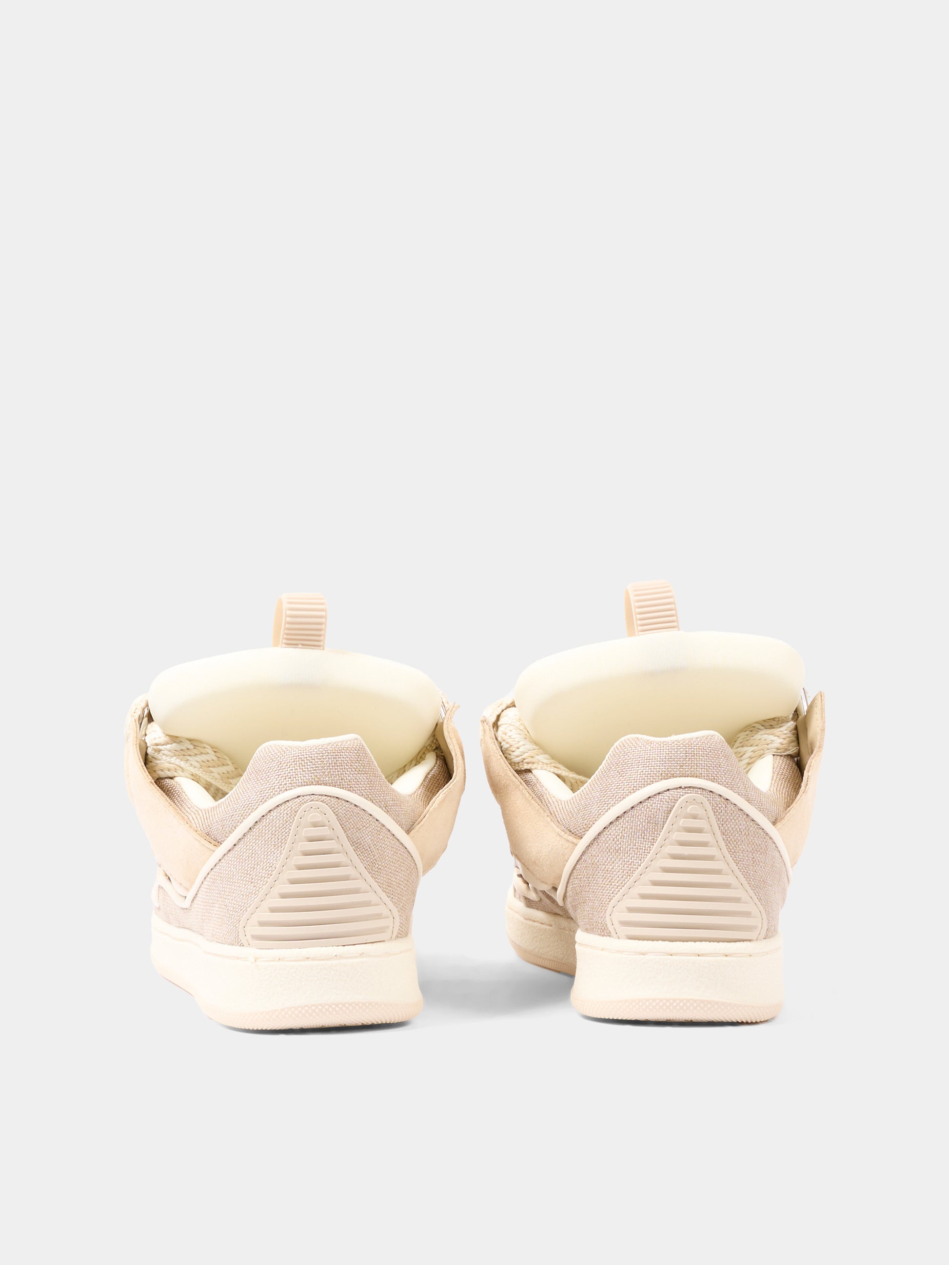 Sneakers beige per bambini con cinturino,Lanvin Petite,N30329 P82