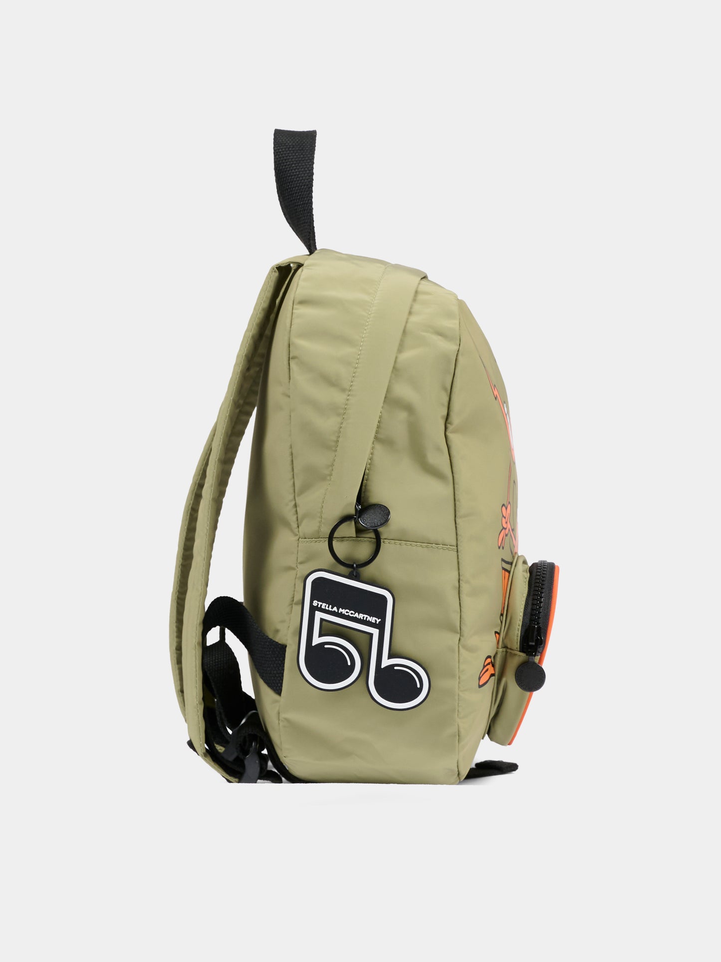 Zaino verde per bambino con stampa insetto,Stella Mccartney Kids,TY0P58-Z0537 770