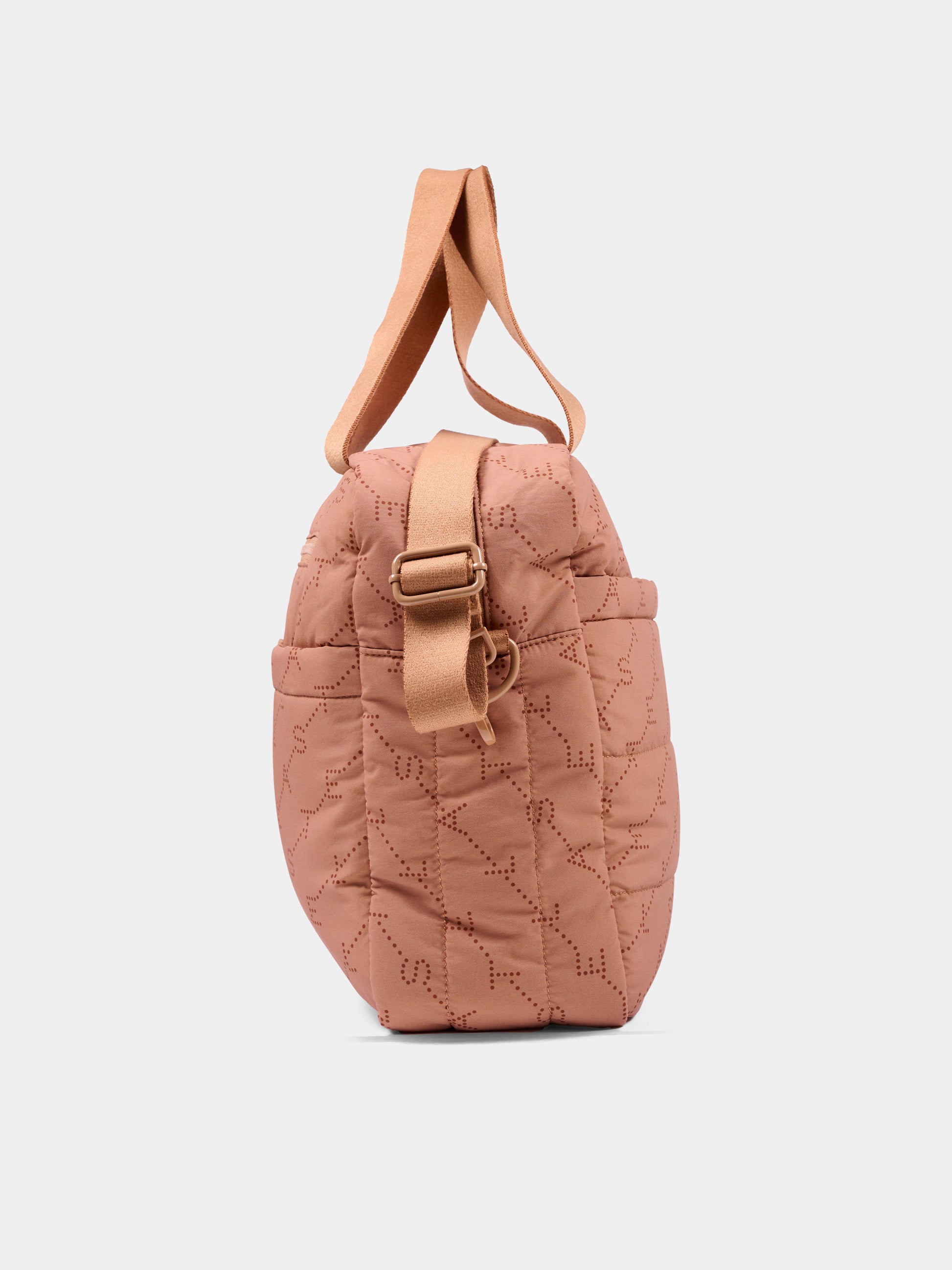 Borsa mamma marrone per neonati con logo,Stella Mccartney Kids,TY0548-Z3652 319