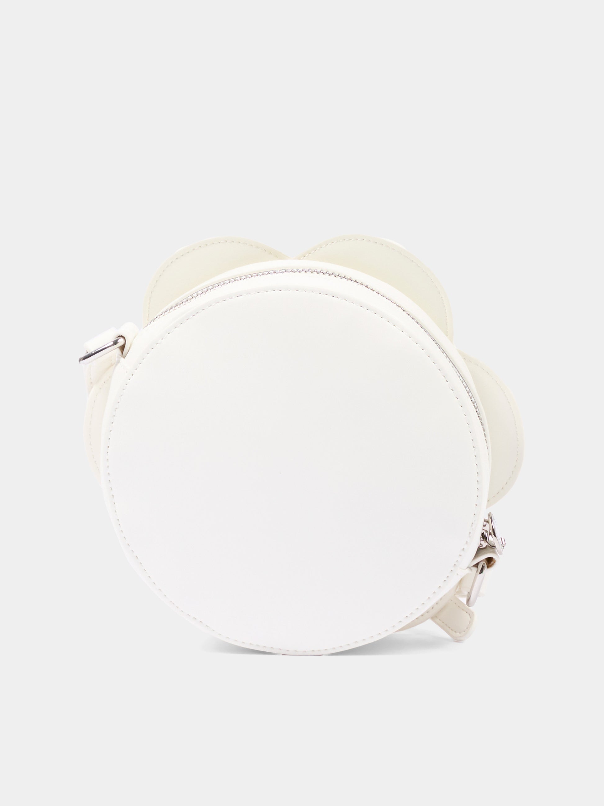 Borsa avorio per bambina a fiore,Stella Mccartney Kids,TY0D08-Z2429 101