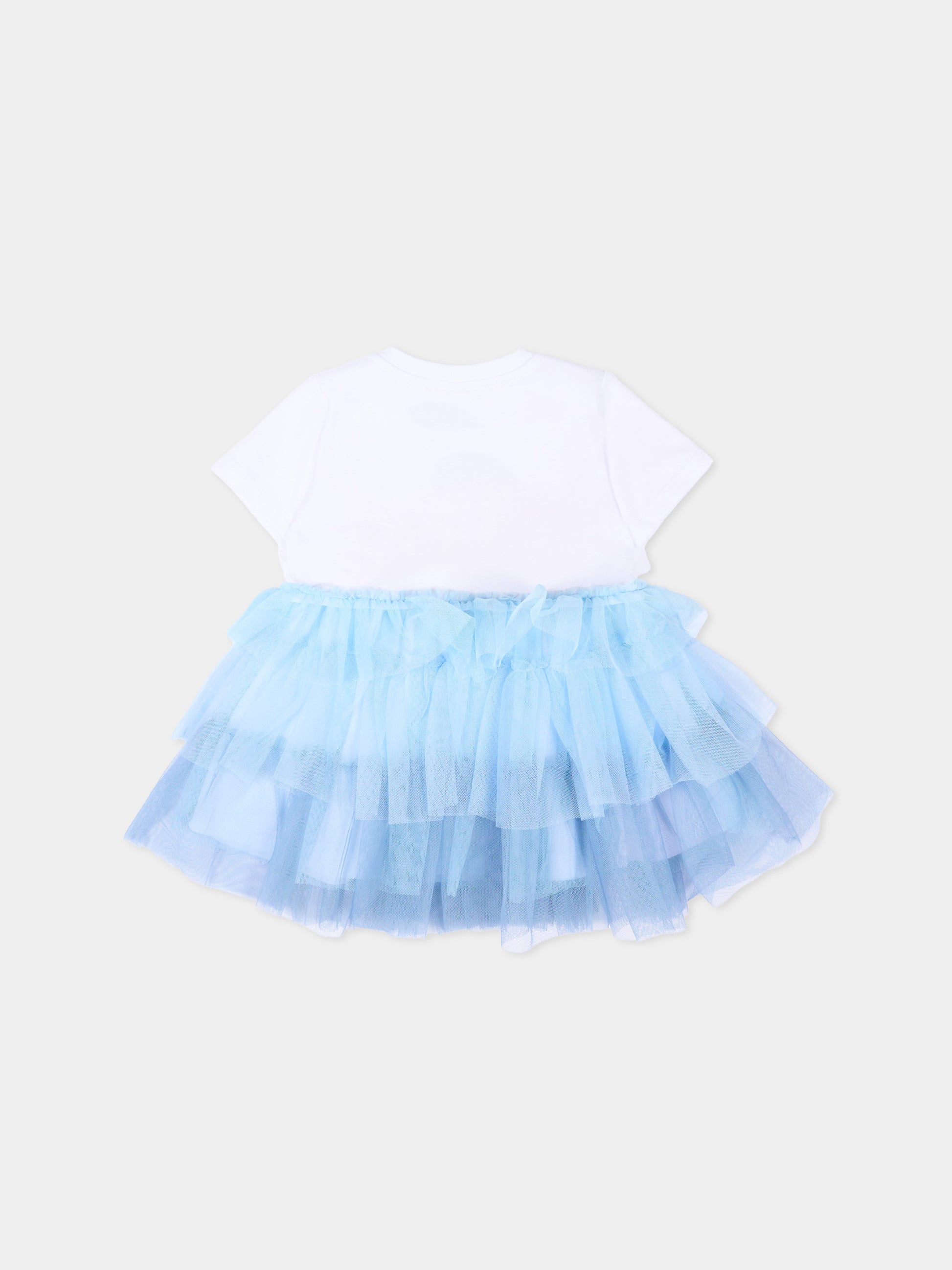 Vestito multicolor per neonata con pesce,Stella Mccartney Kids,TY1061-Z0434 100