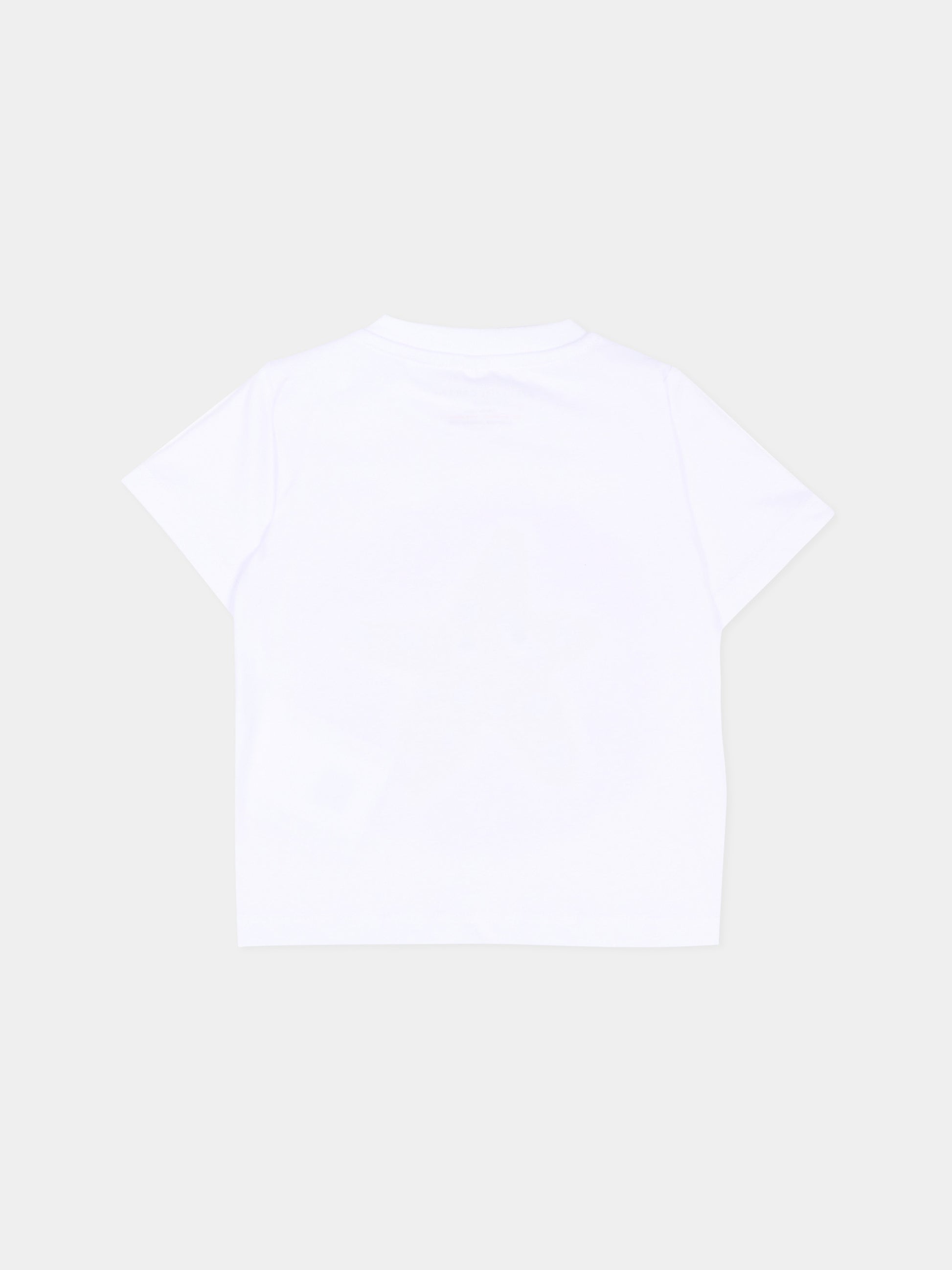 T-shirt bianca per neonata con stella marina,Stella Mccartney Kids,TY8051-Z0434 100