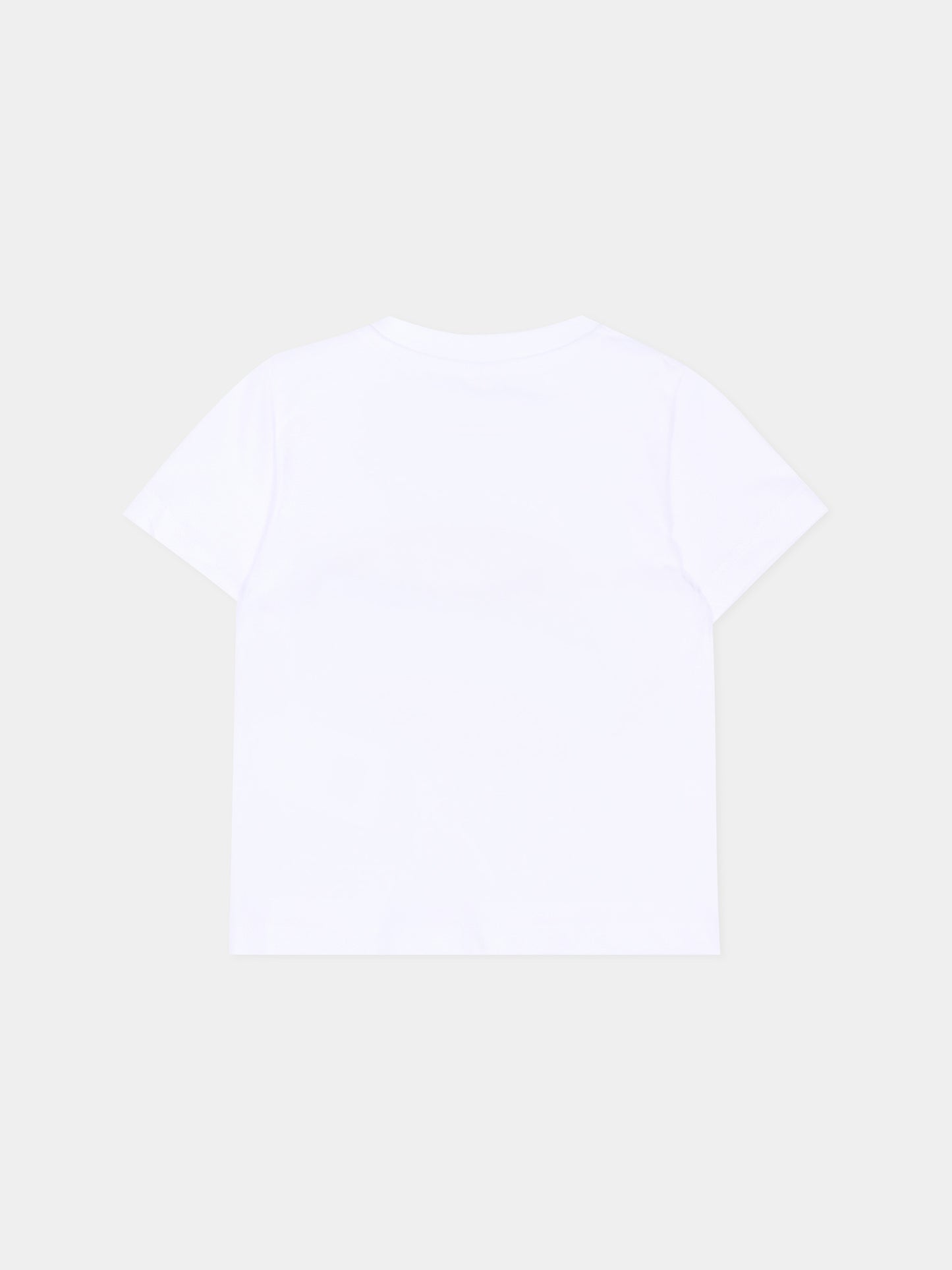 T-Shirt bianca per neonato con palla football,Stella Mccartney Kids,TY8640-Z0434 100