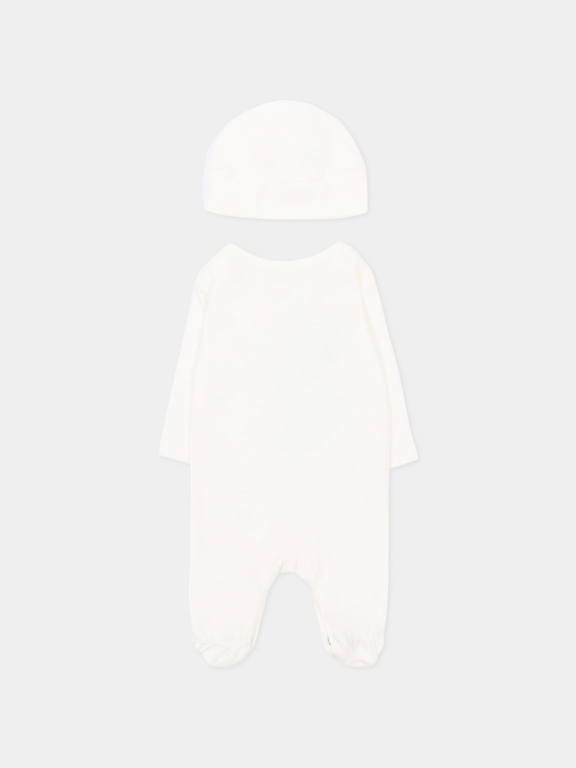 Set tutina avorio per neonata con tulipano,Stella Mccartney Kids,TYB020-Z0669 101