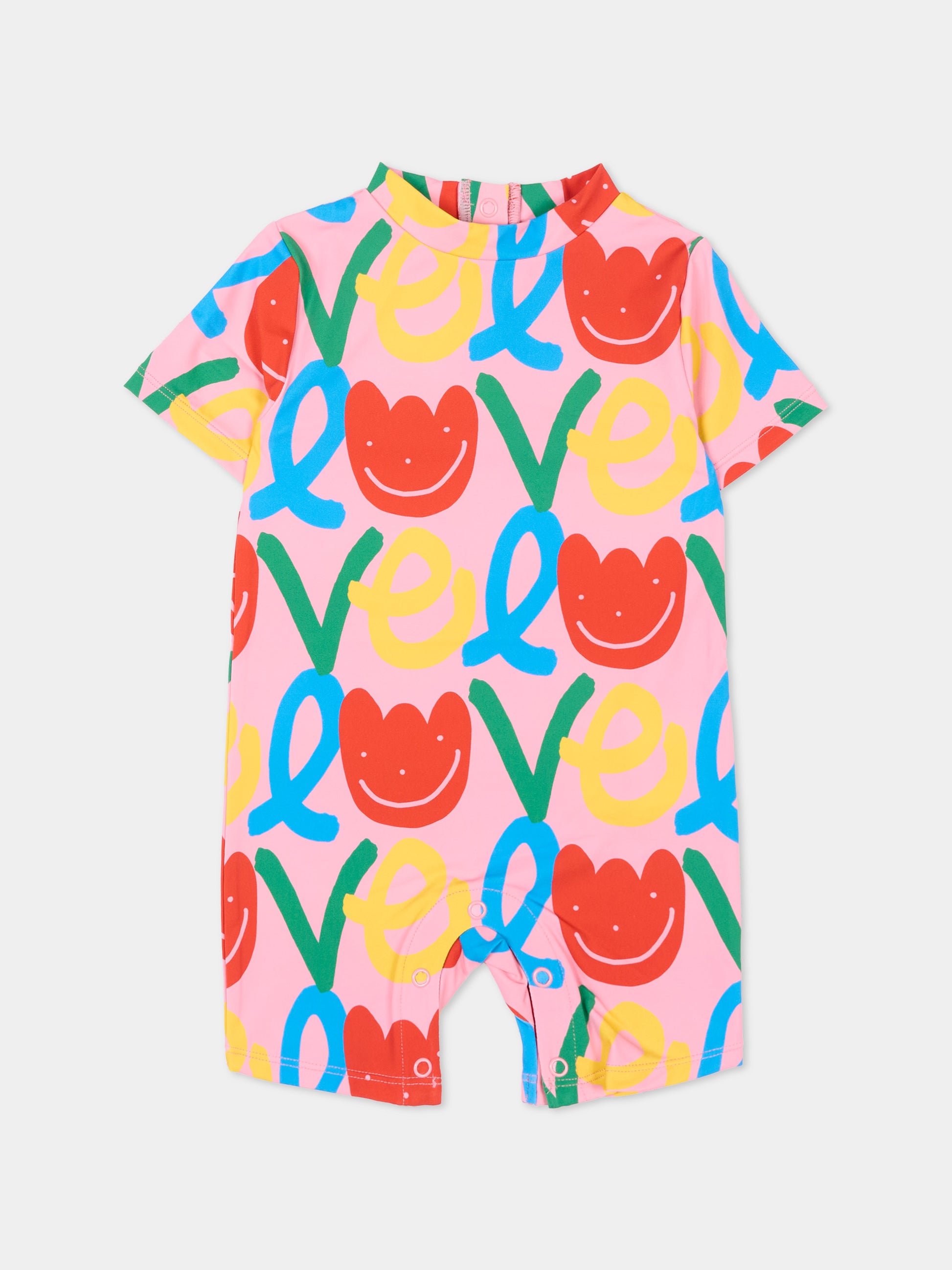 Tutina multicolor per neonata con tulipani,Stella Mccartney Kids,TYC019-Z3589 509MC