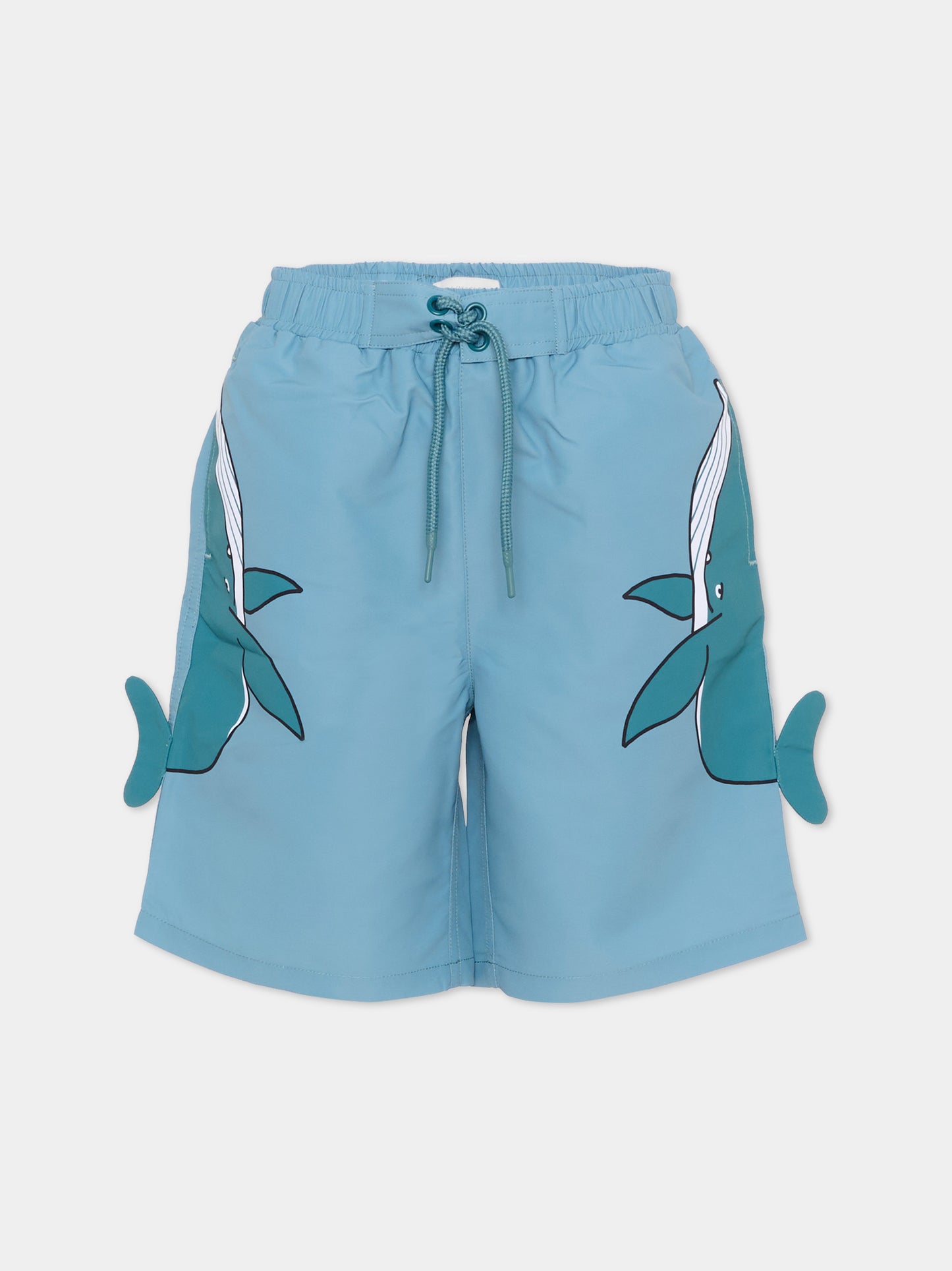 Boxer mare blu per bambino con balena,Stella Mccartney Kids,TYCP69-Z0433 642