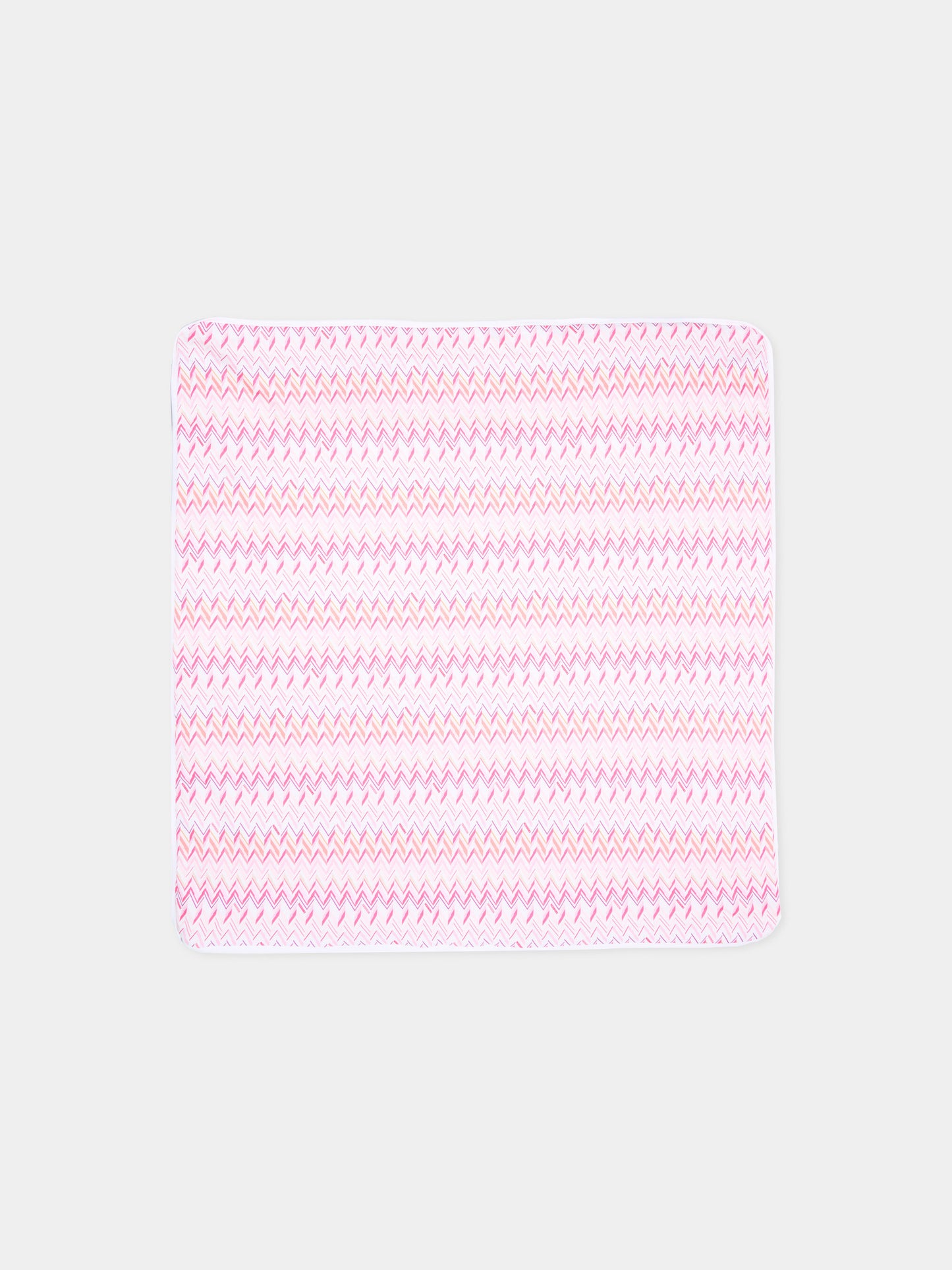 Coperta rosa per neonata,Missoni,MY0010-Z3674 100FU