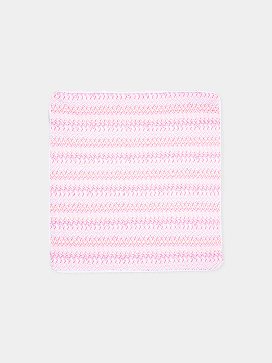 Coperta rosa per neonata,Missoni,MY0010-Z3674 100FU