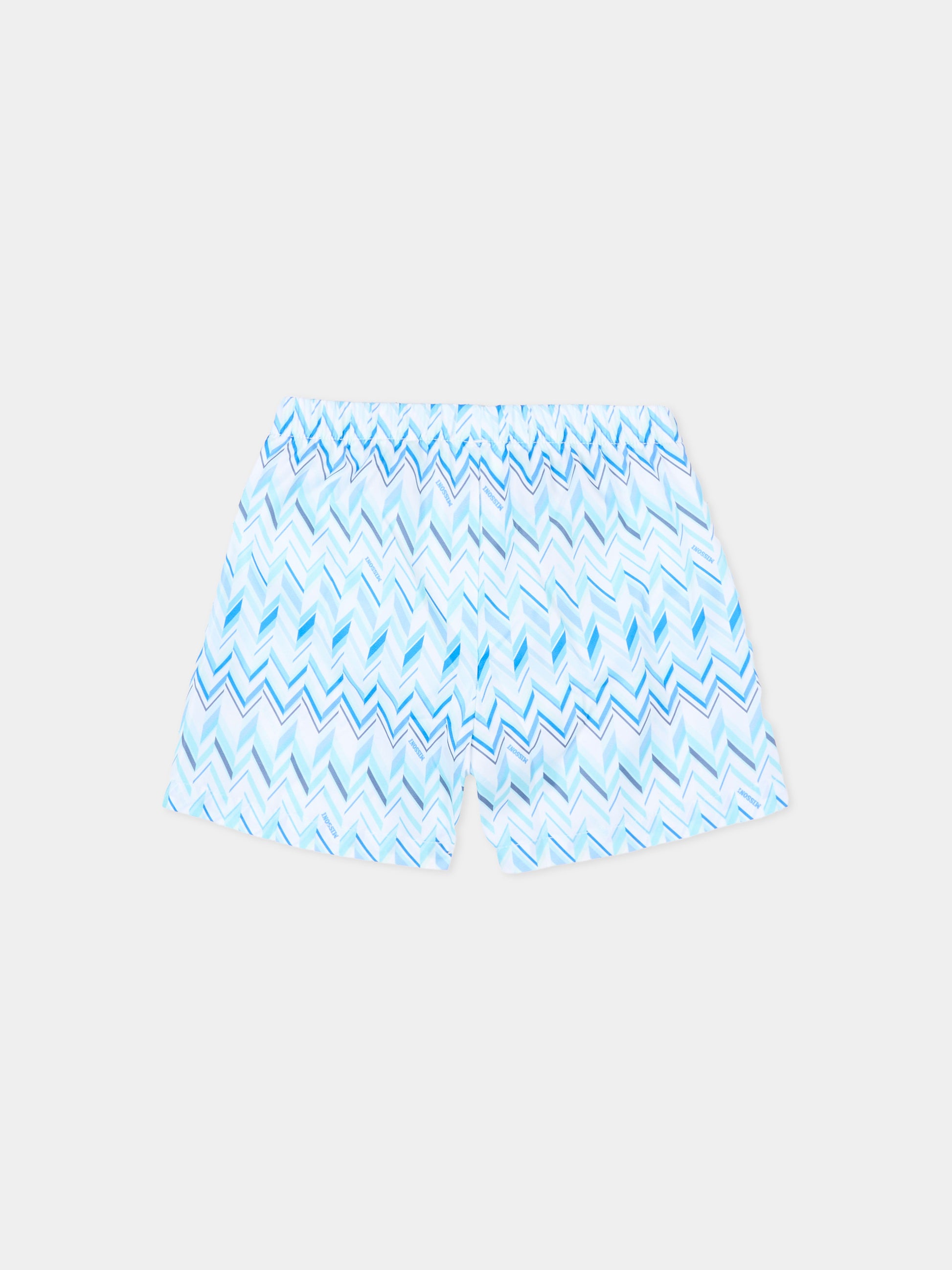 Boxer mare azzurro per neonato,Missoni,MYC509-Z3698 600AZ
