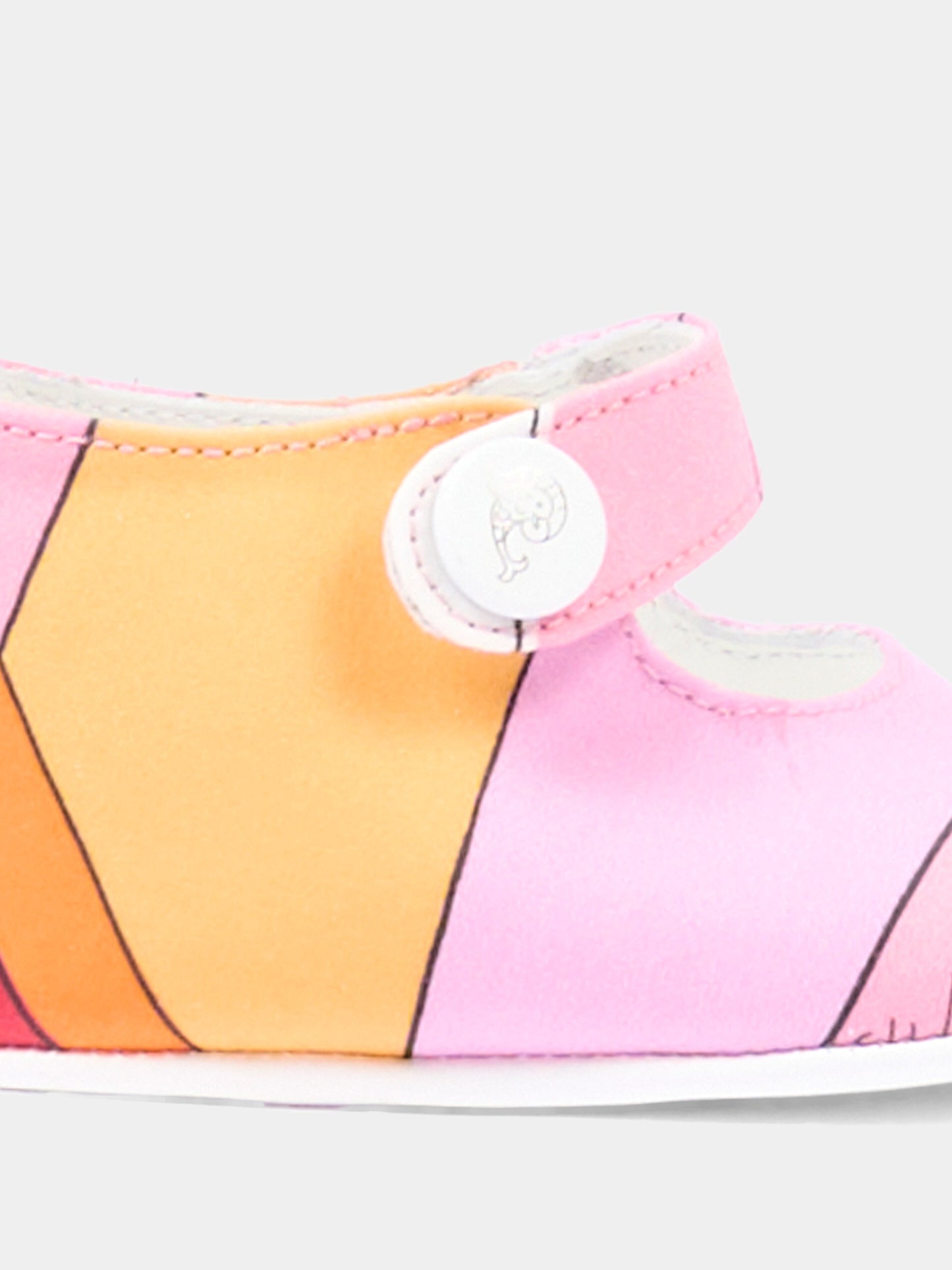 Ballerine multicolor per neonata,Emilio Pucci Junior,PY0076-P0585 50EAR