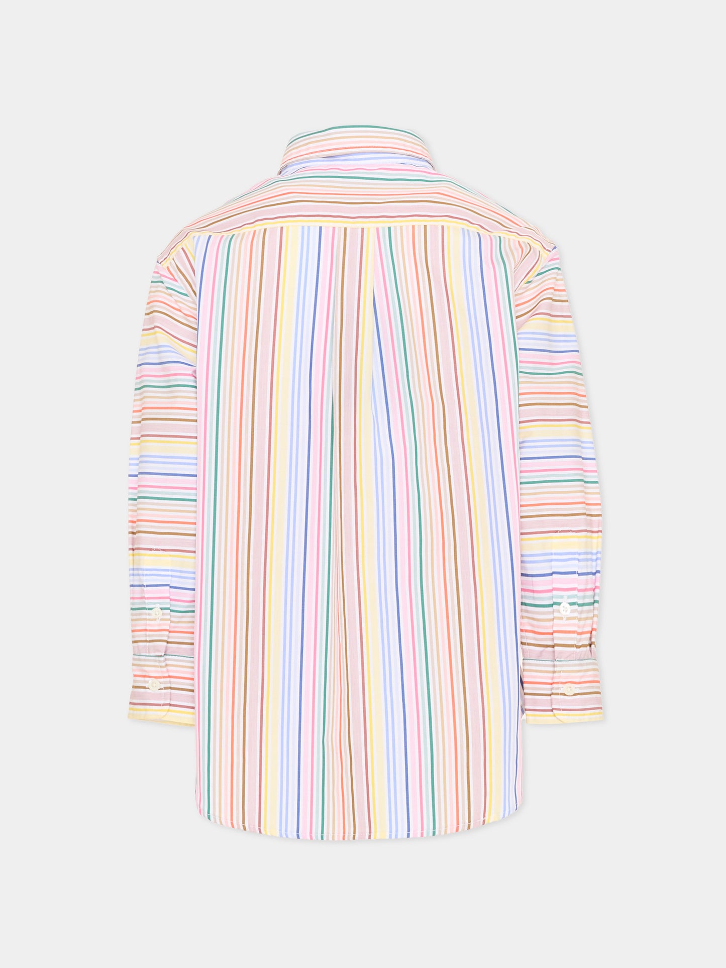 Camicia multicolor per bambino a righe,Etro,GY5P20-Z3654 101VE